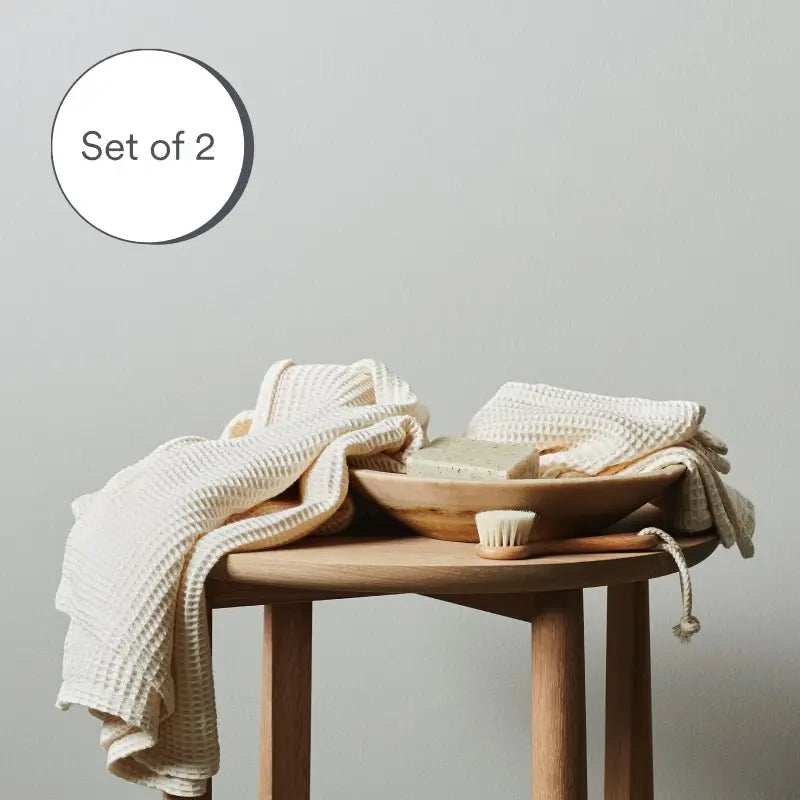 CleanBamboo® Waffle Towels by ettitude