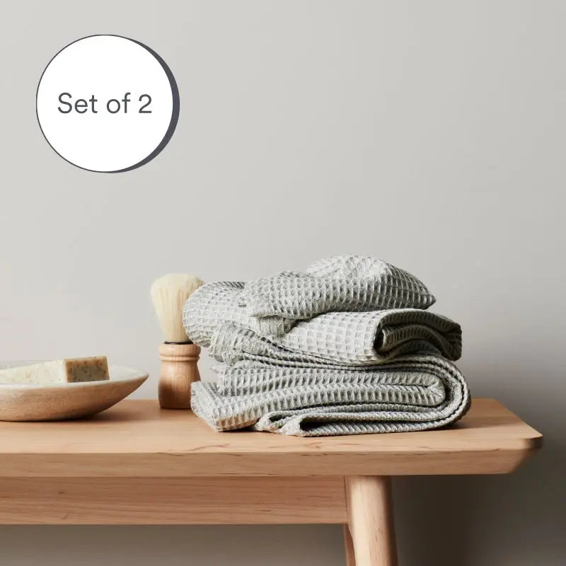 CleanBamboo® Waffle Towels by ettitude