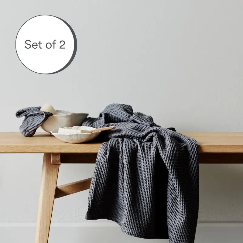 CleanBamboo® Waffle Towels by ettitude