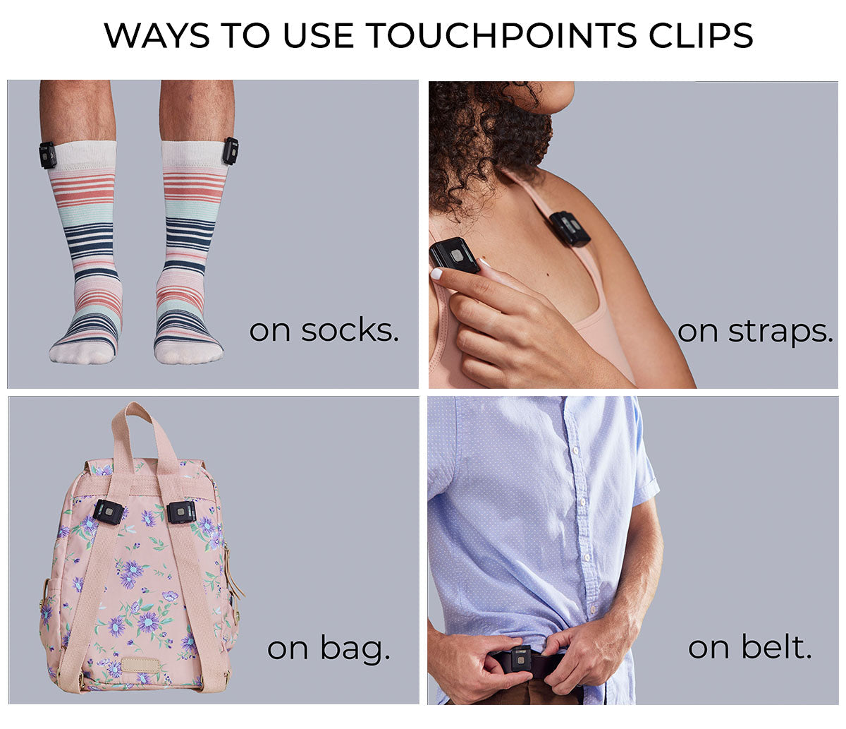 Clothing Clips by TheTouchPoint Solution™