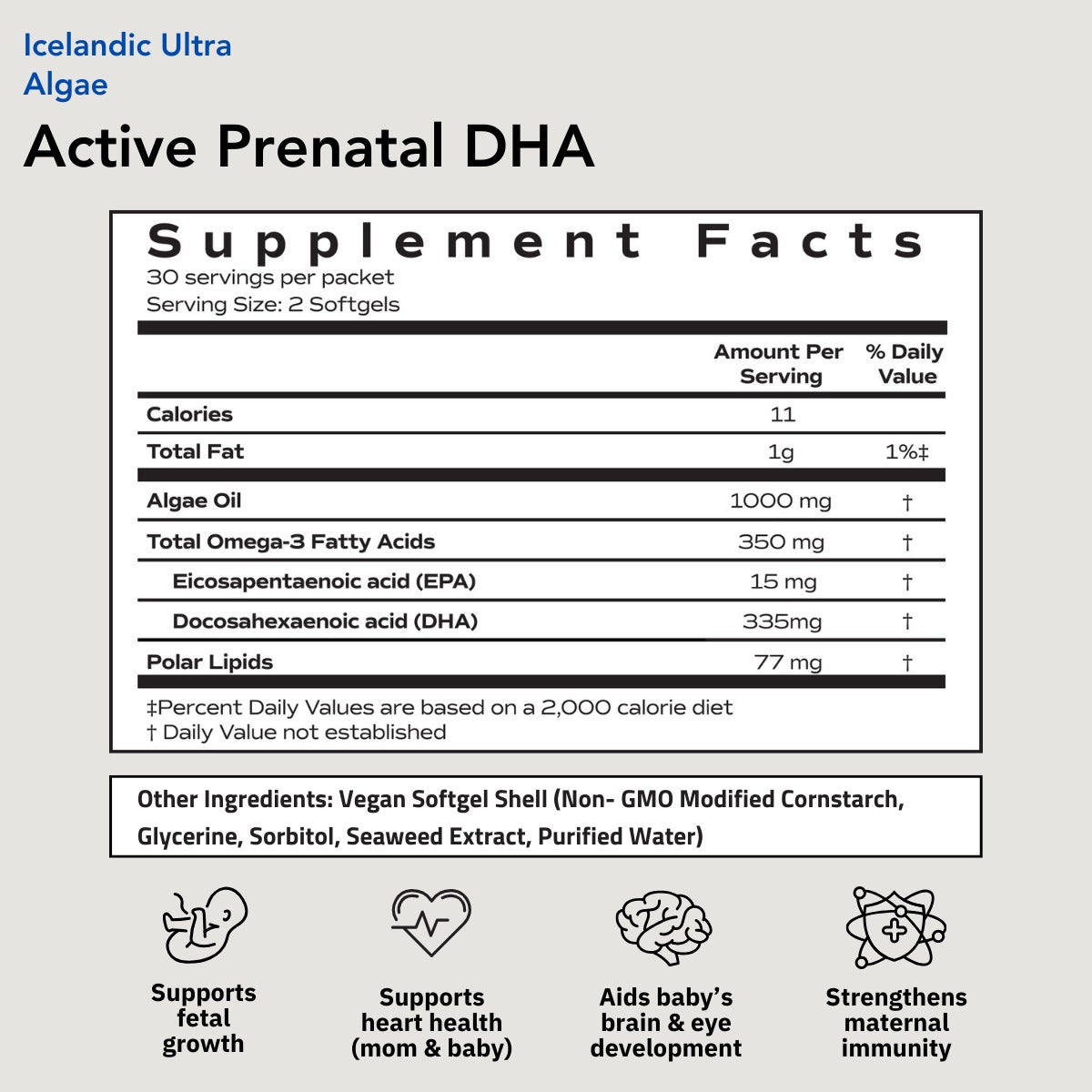 ACTIVE PRENATAL DHA + EPA by ÖRLÖ