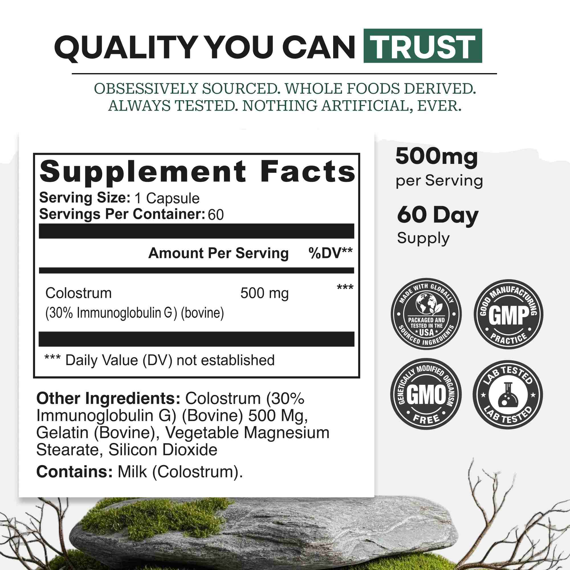 Wild Colostrum Capsules