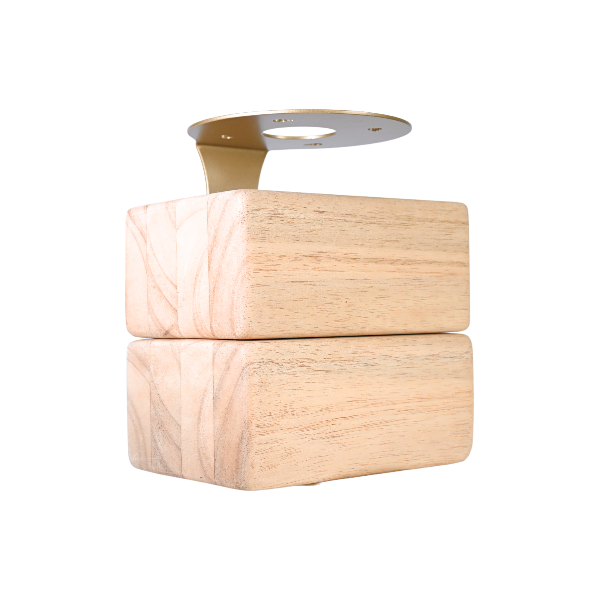 Yoga Block Wall Bracket | Gold by Mache
