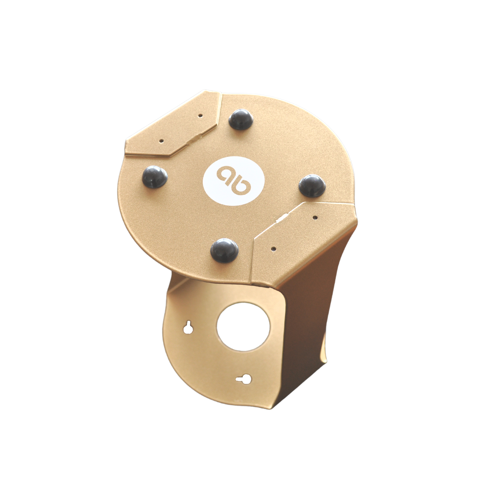 Yoga Block Floor Stand | Gold by Mache