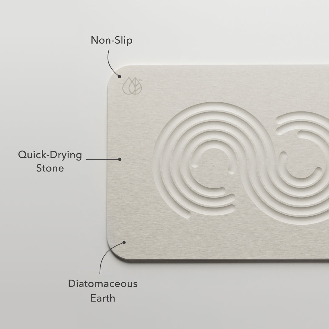 Bath Stone™ Mat - Zen by Dorai Home | Quick-Drying Home Essentials