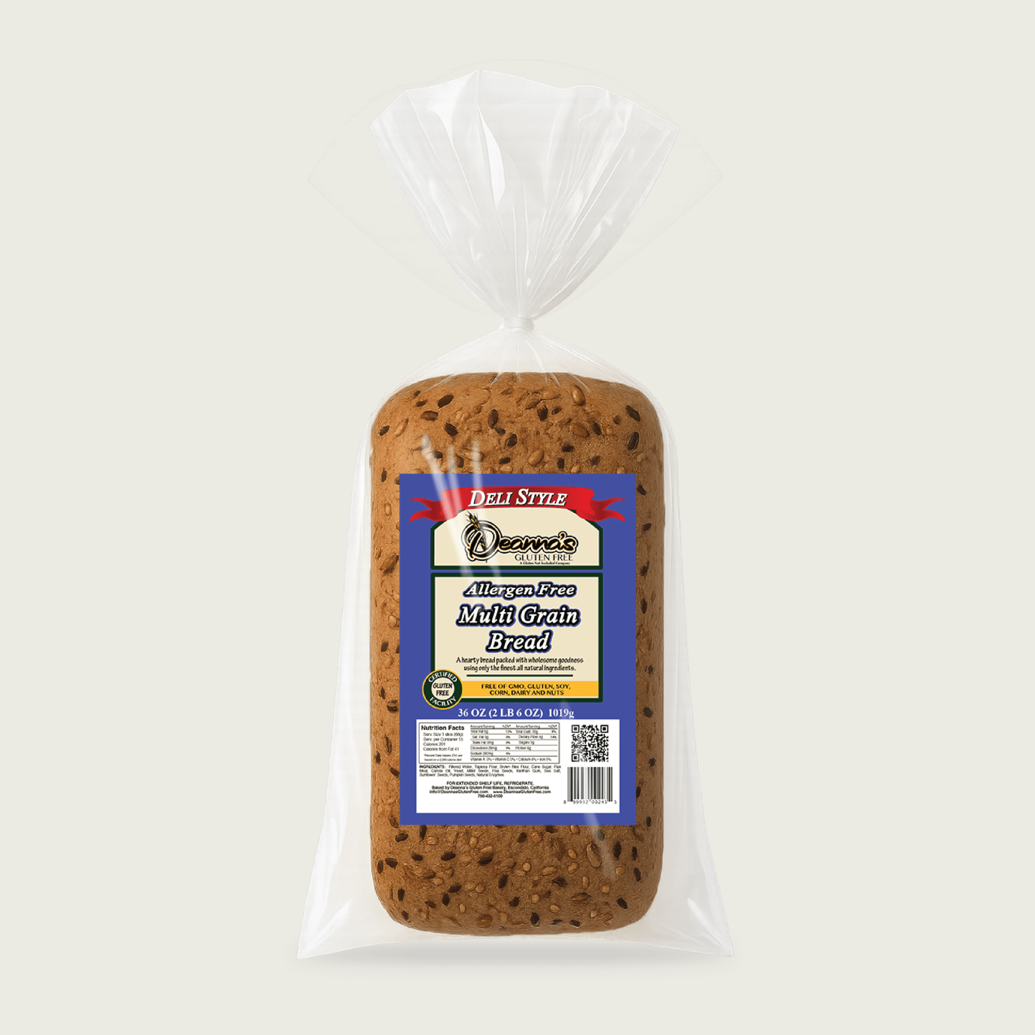 Allergen Free Multi Grain Bread