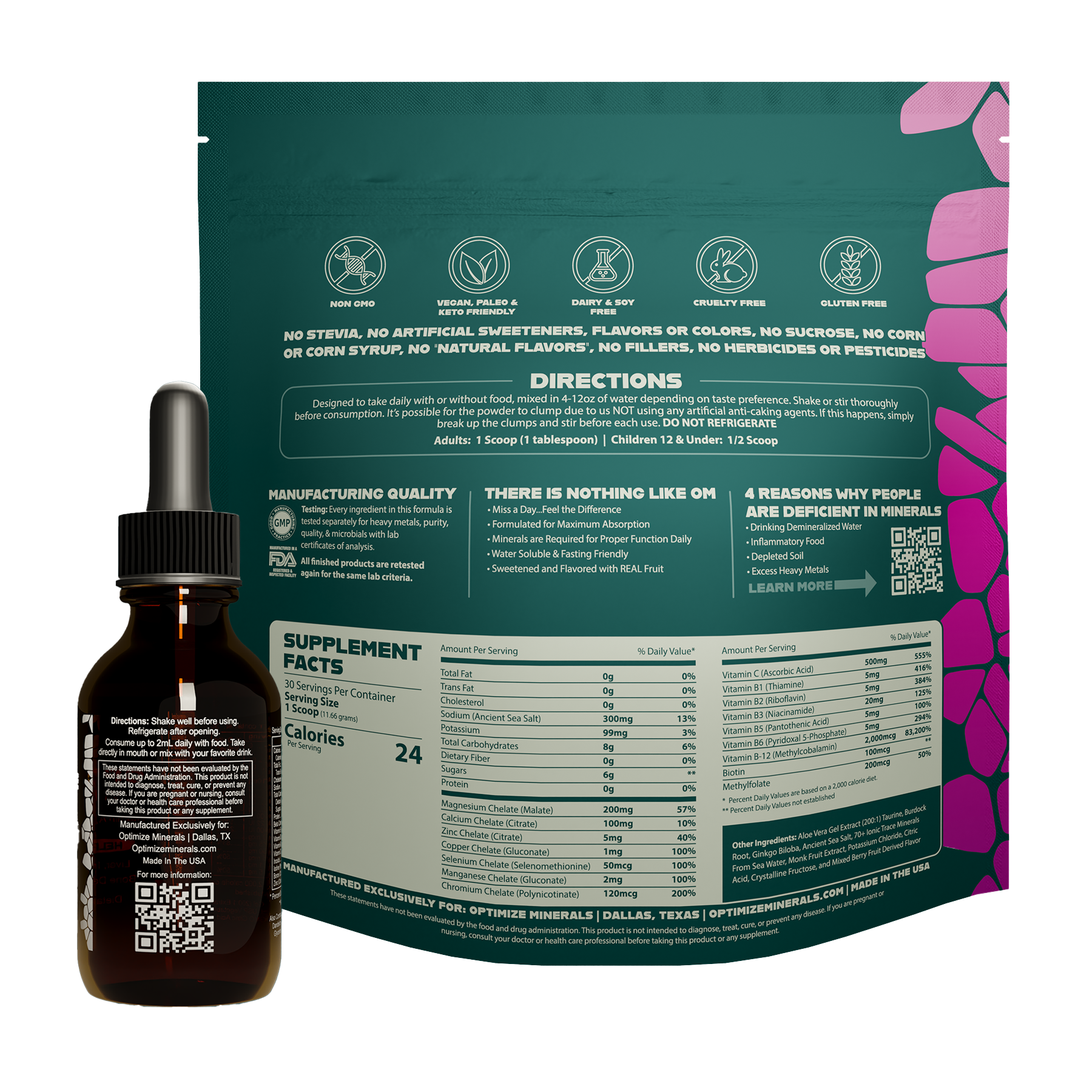 OPTIMIZE MINERALS AND VITAMINZ BUNDLE™️