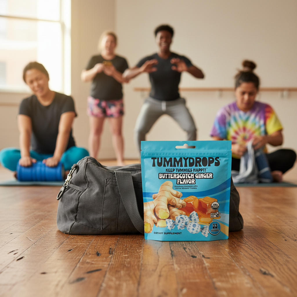 Butterscotch Ginger Tummydrops, 33 ct