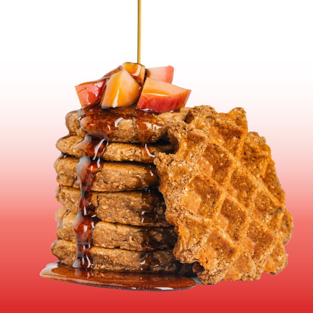 Bake Me Healthy Oatmeal Pancake & Waffle Plant-Based Baking Mix Case - 6 Bags by Farm2Me