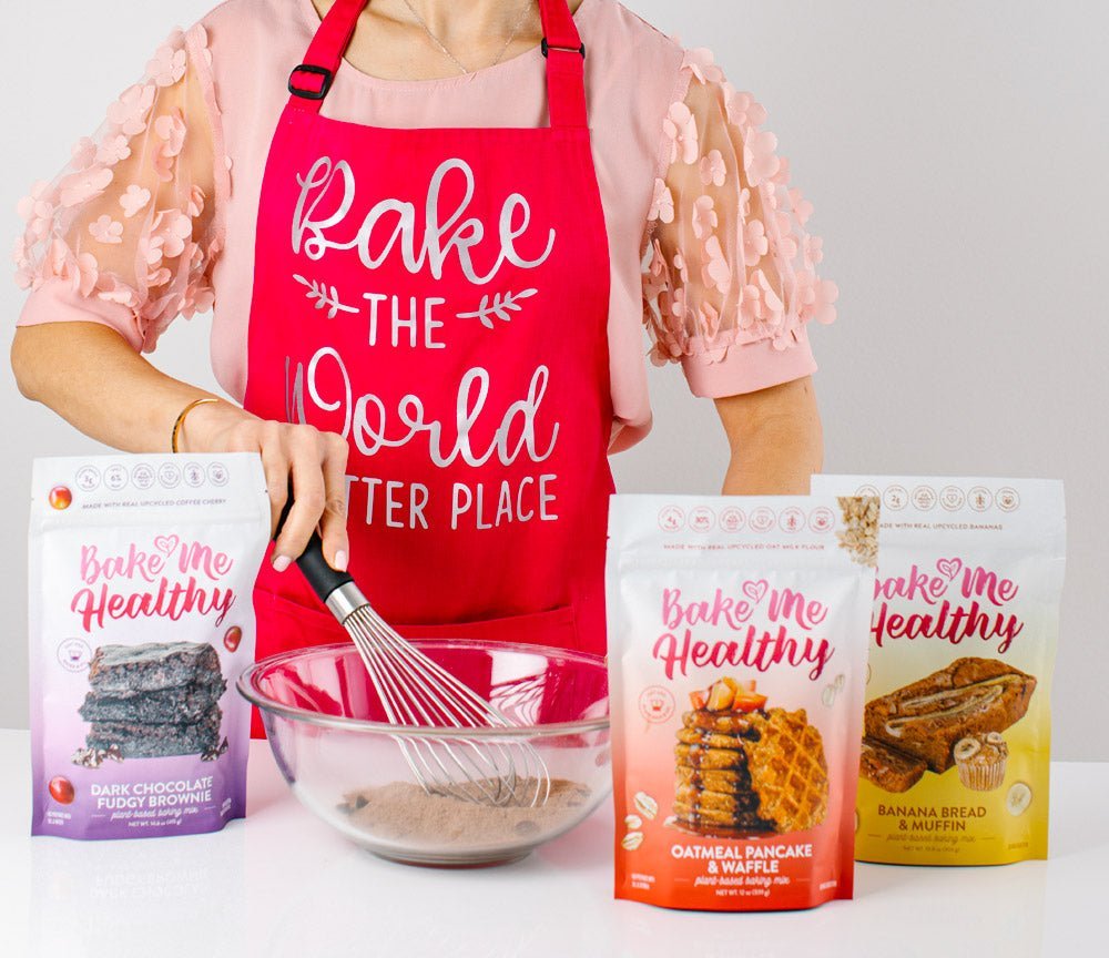 Bake Me Healthy Oatmeal Pancake & Waffle Plant-Based Baking Mix Case - 6 Bags by Farm2Me