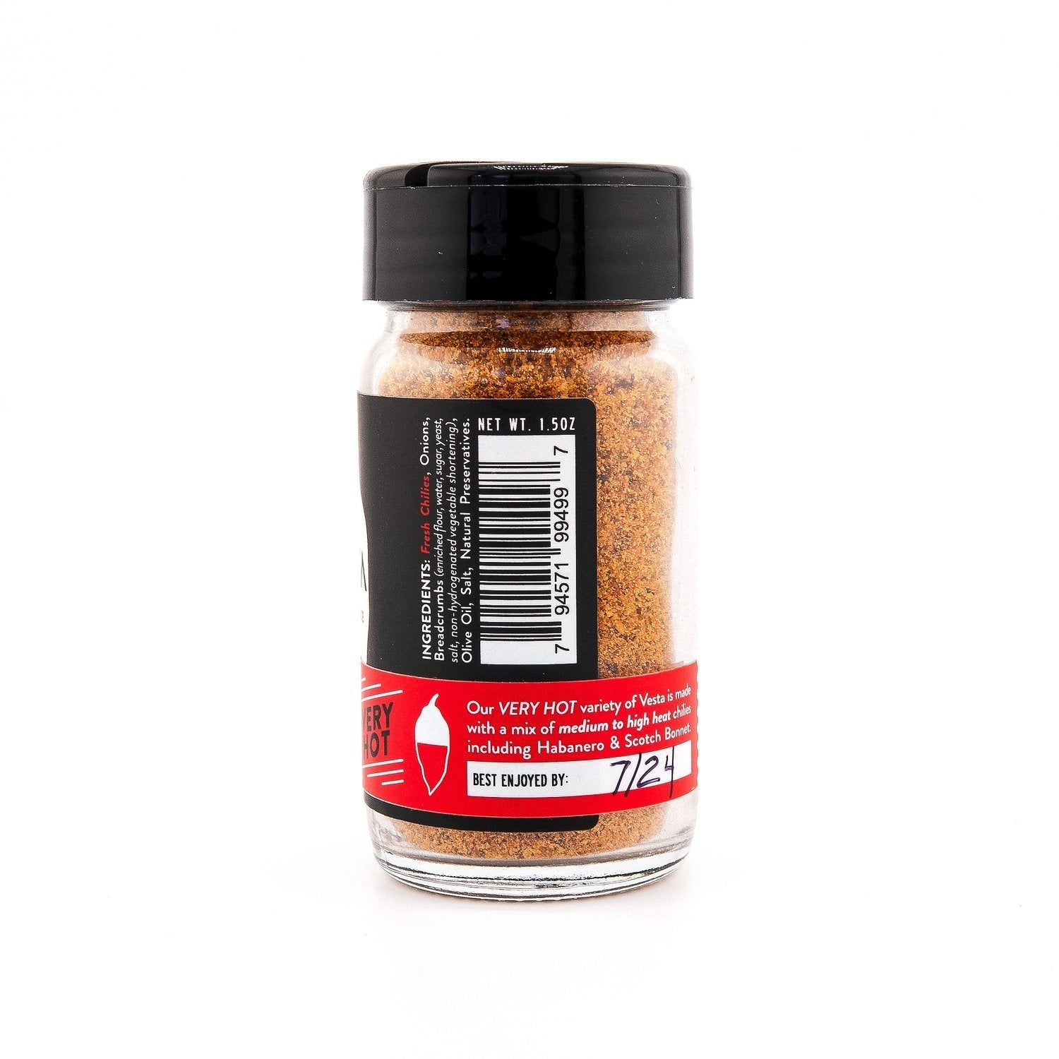 Benny T's Vesta - Dry Hot Sauce - Very Hot | 12 Jars by Farm2Me