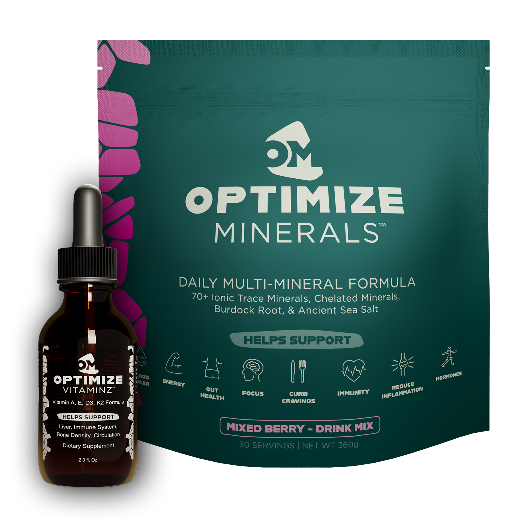 OPTIMIZE MINERALS AND VITAMINZ BUNDLE™️