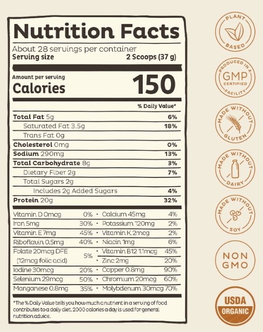 Kos Organic Plant Protein