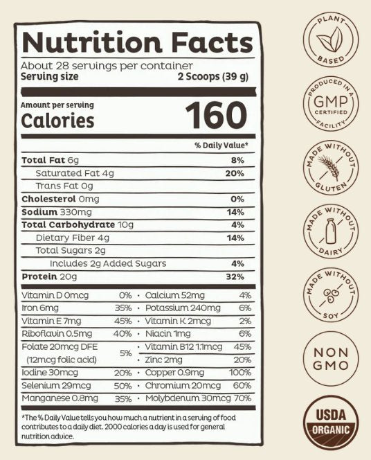 Kos Organic Plant Protein