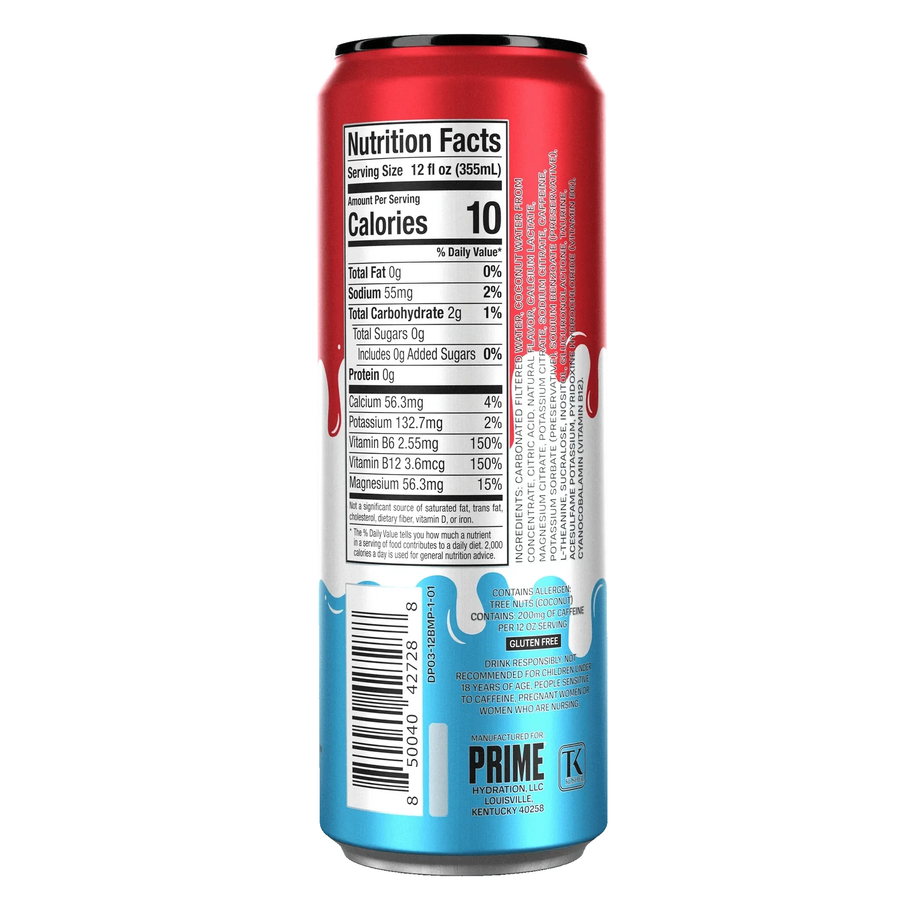 Prime Energy Drink -12 Cans case by Farm2Me