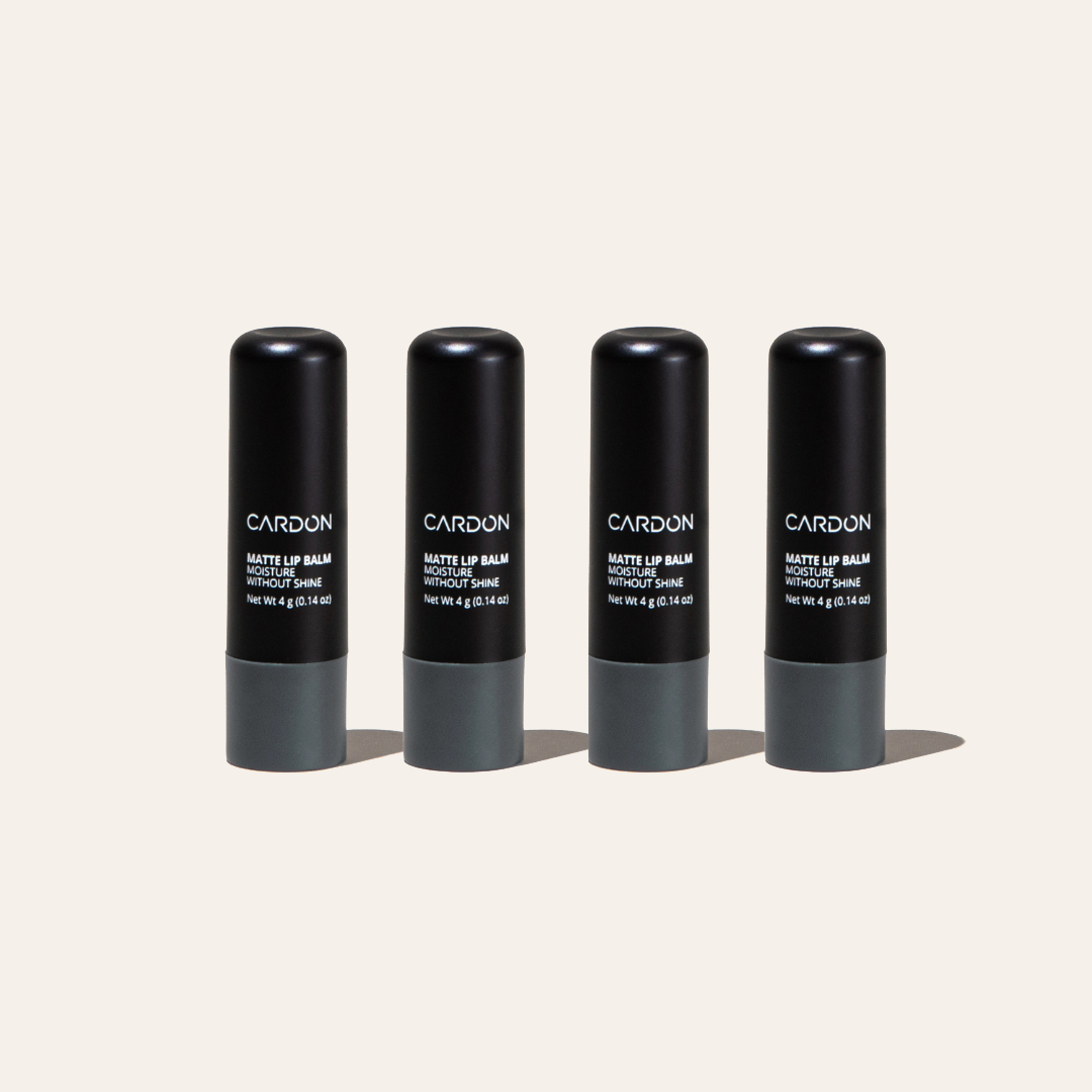 Matte Lip Balm (4 Pack) by Cardon