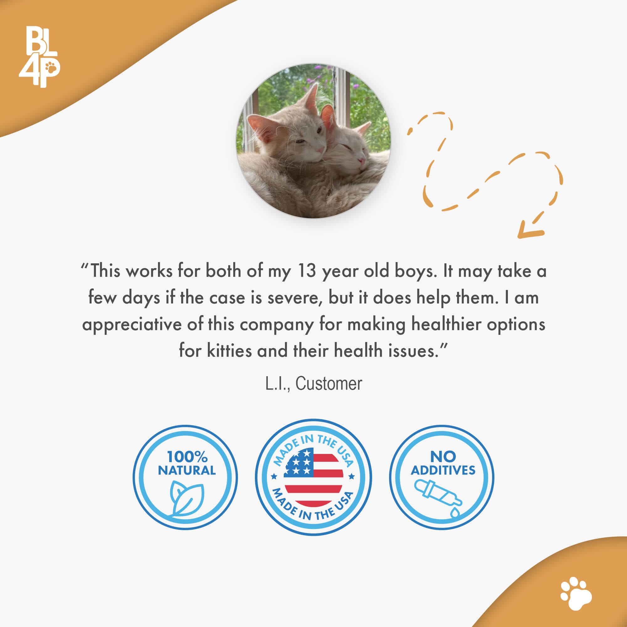 Natural Cat Laxative & Constipation Treatment by BestLife4Pets