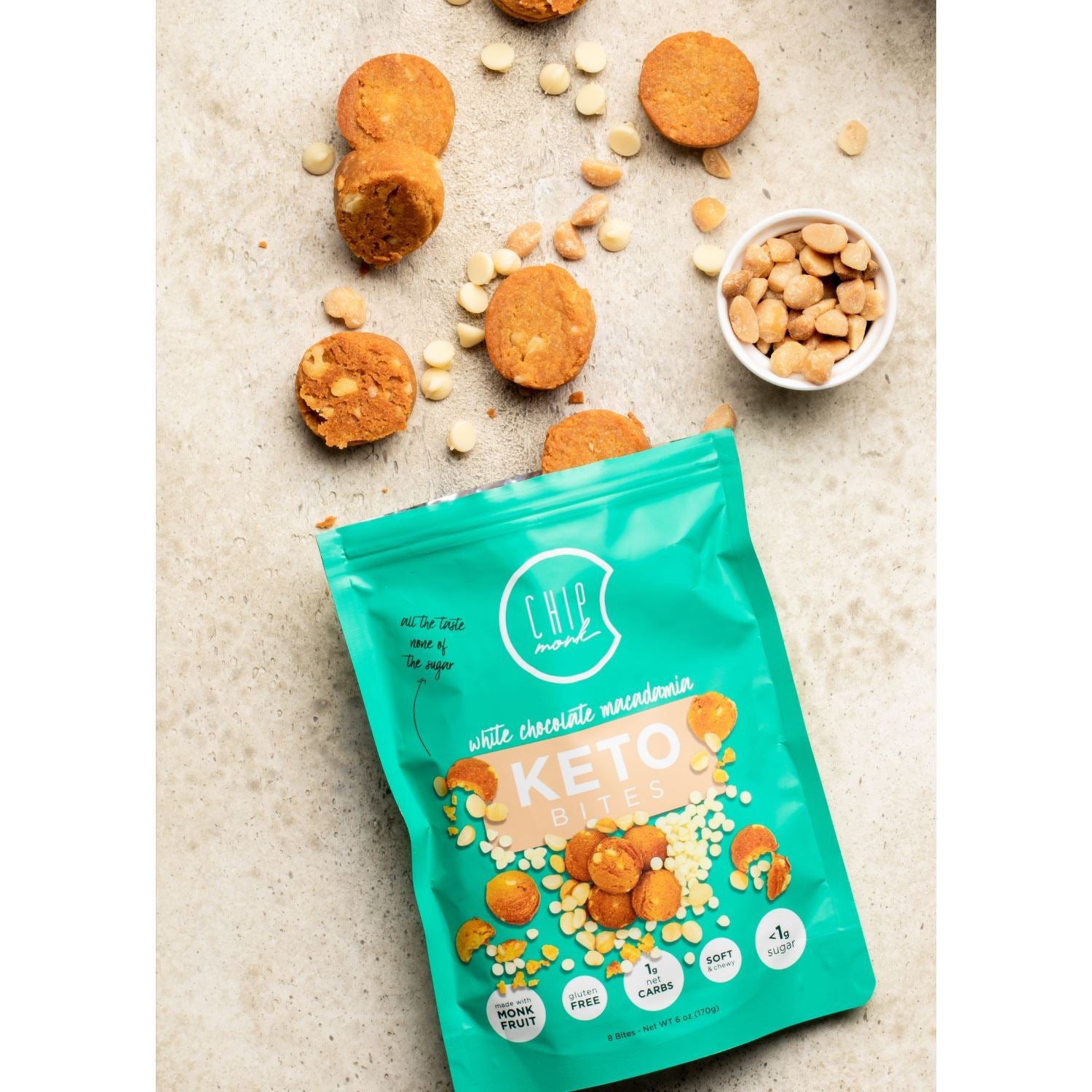 Keto Cookie Bites by ChipMonk Baking