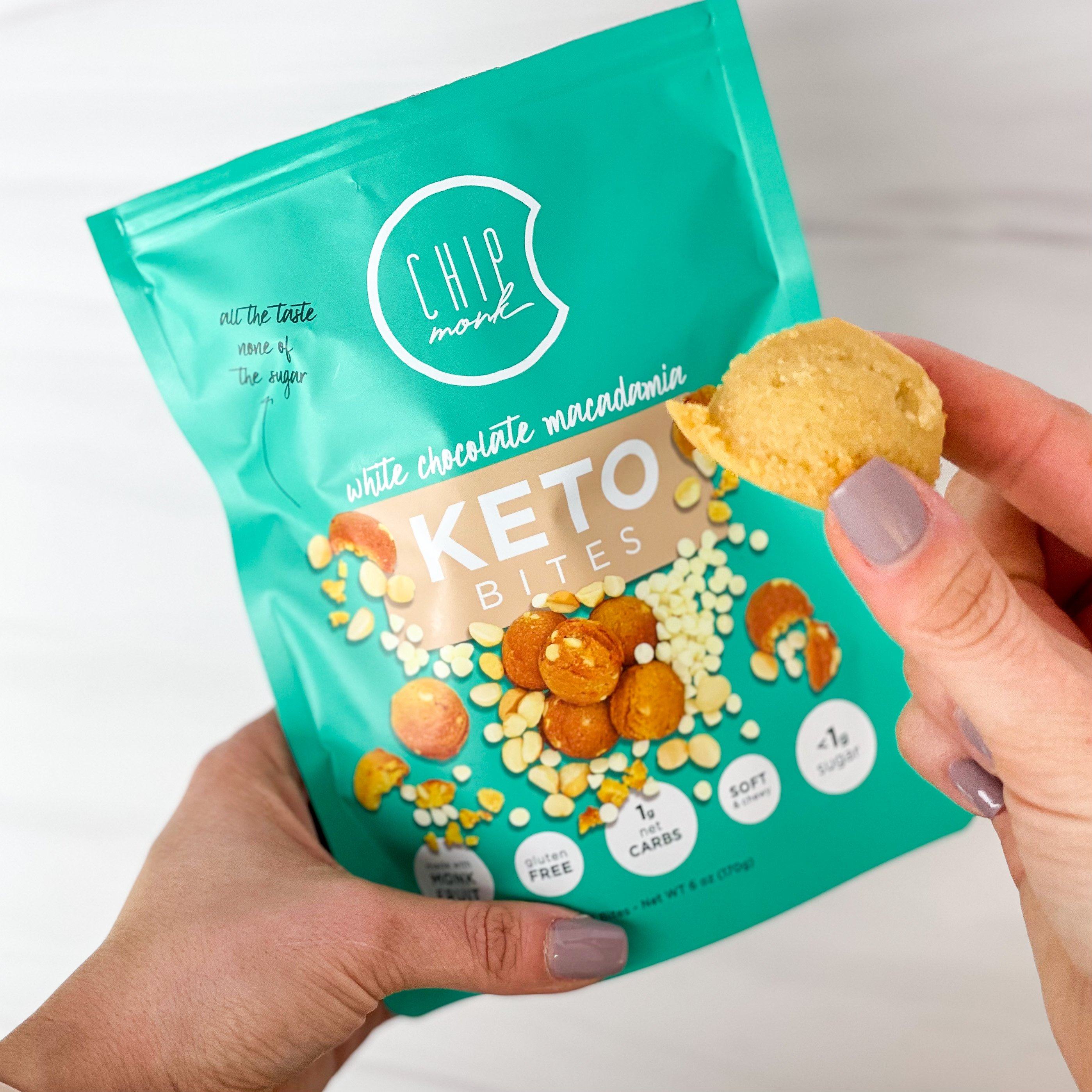 Keto Cookie Bites by ChipMonk Baking