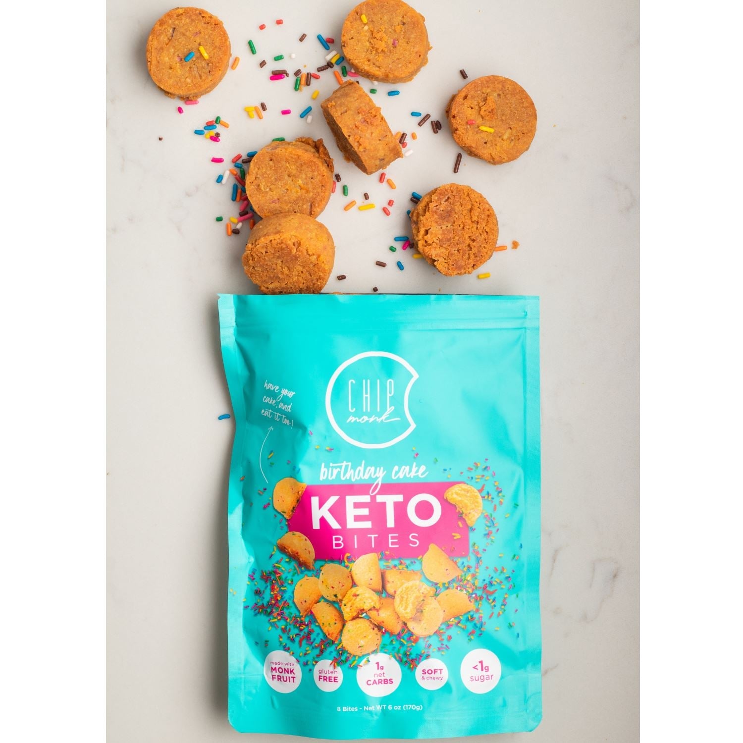 Keto Cookie Bites by ChipMonk Baking