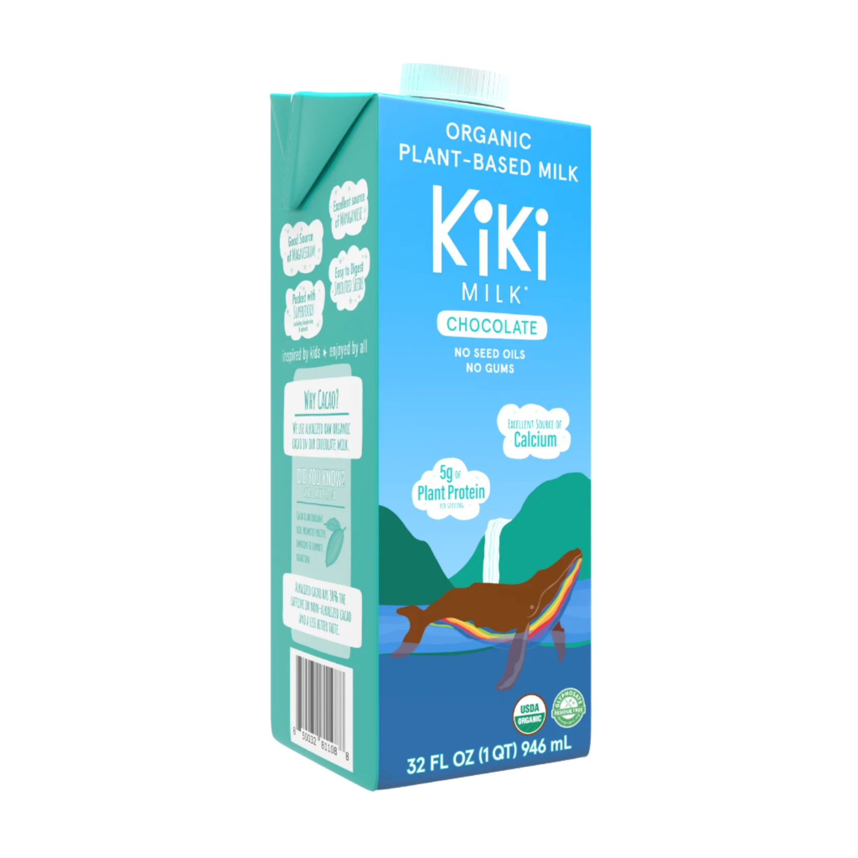 Chocolate Kiki Milk • 32 fl oz • Pack of 6 by Kiki Milk