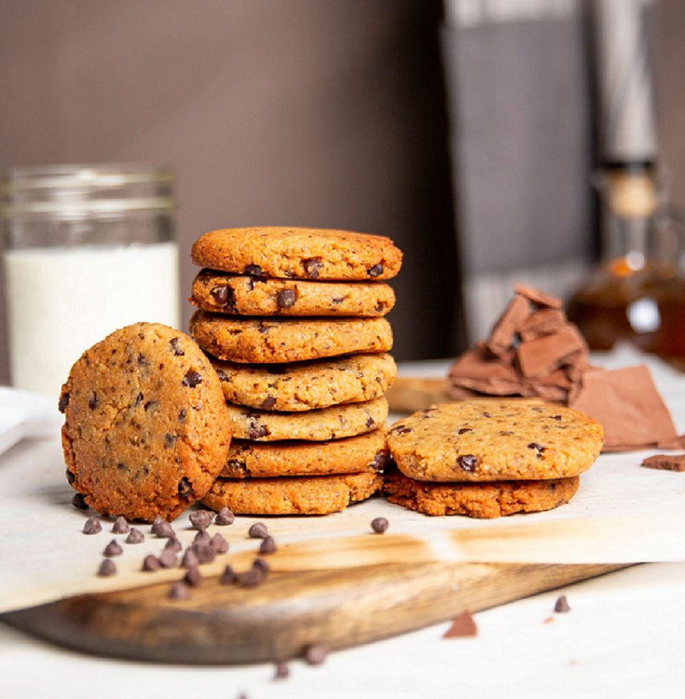 Vegan Chocolate Chip Keto Cookies by ChipMonk Baking