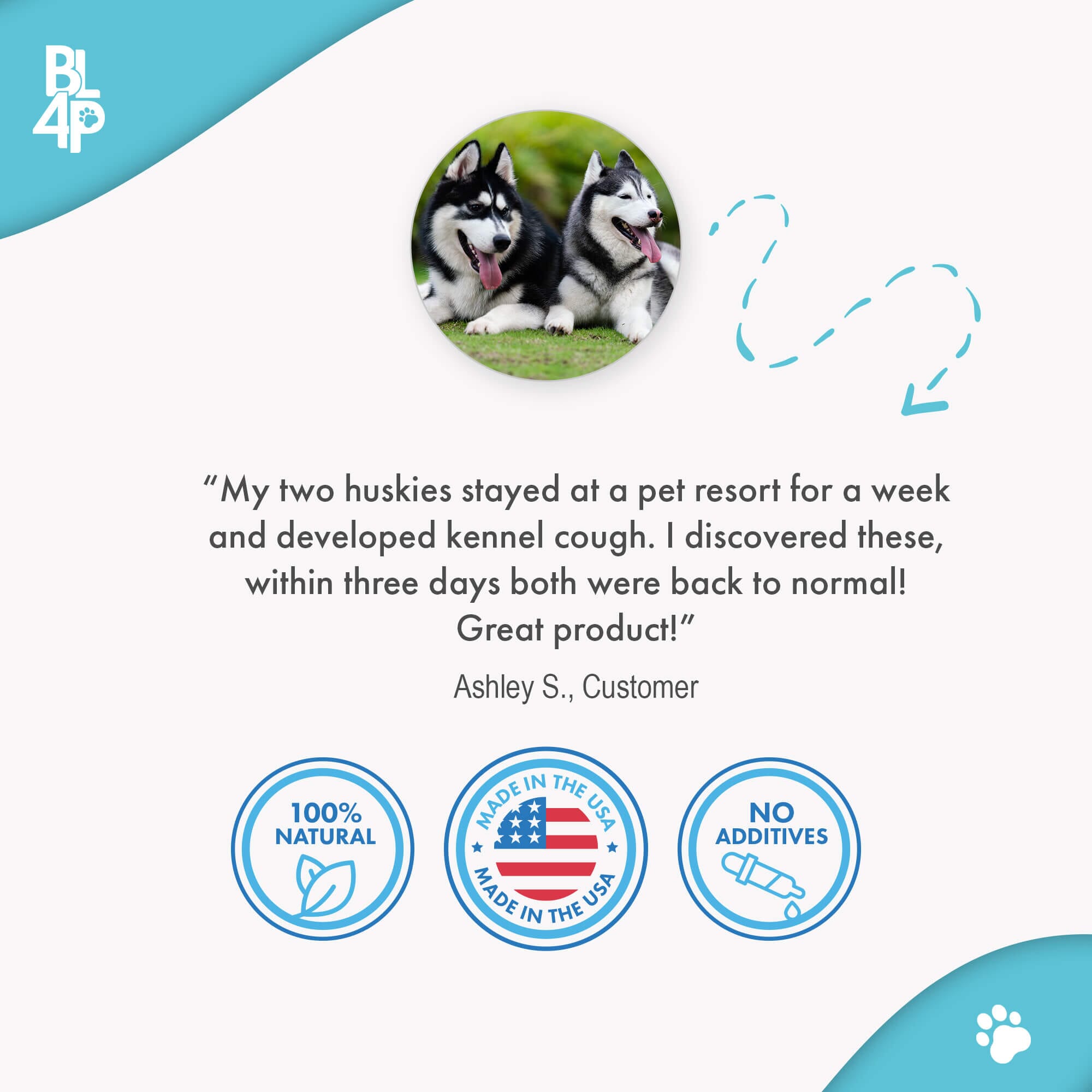 Breathe Easy Kennel Cough & Respiratory Support for Dogs by BestLife4Pets