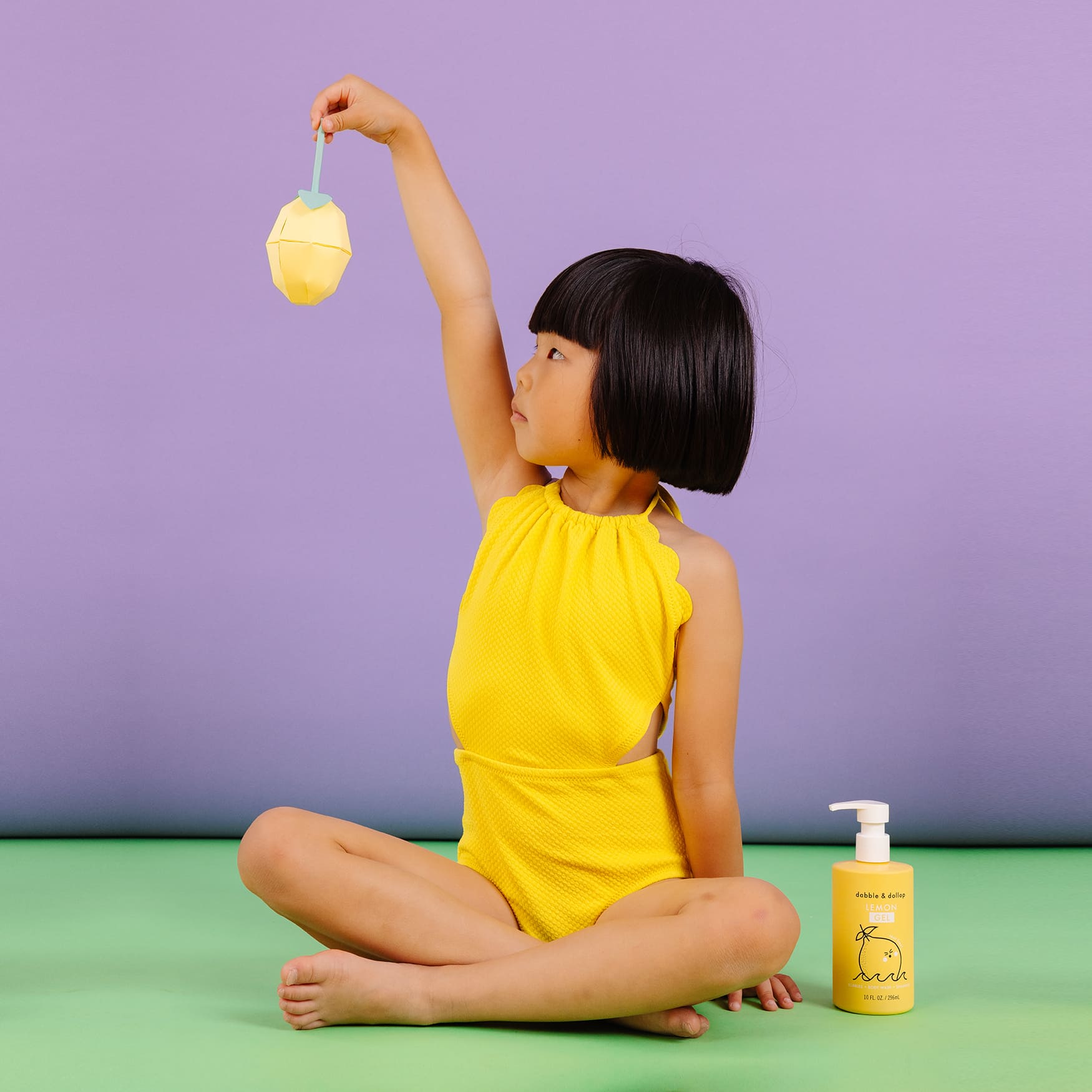 Lemon Bubble Bath, Body Wash & Shampoo