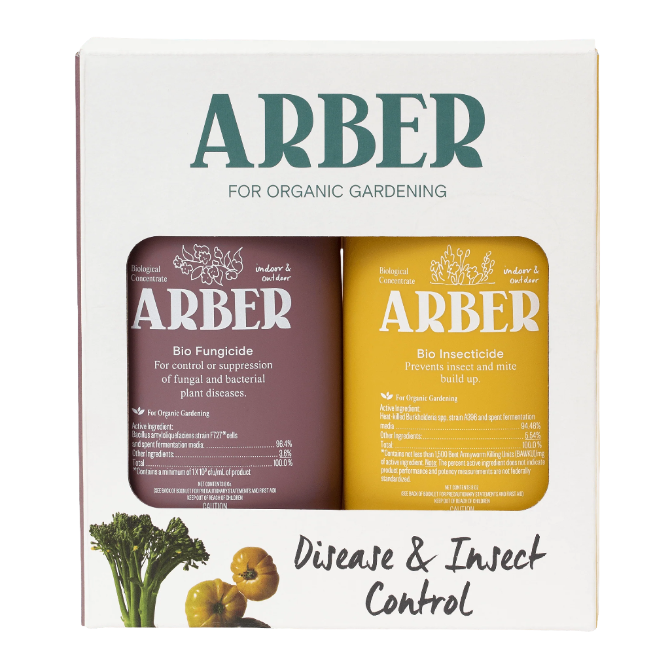 Organic Disease & Insect Control Starter Set by Arber