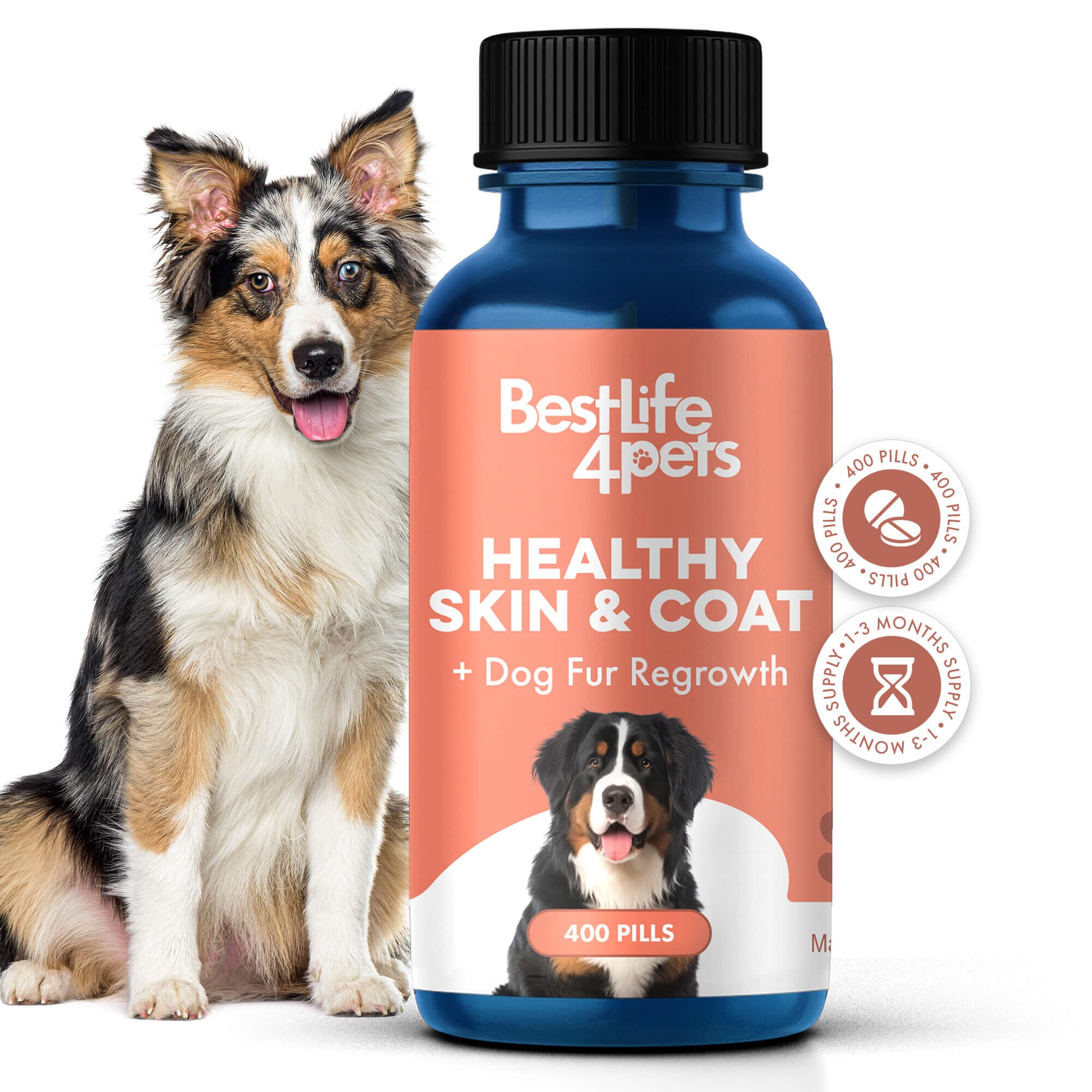 Healthy Skin & Coat for Dogs by BestLife4Pets