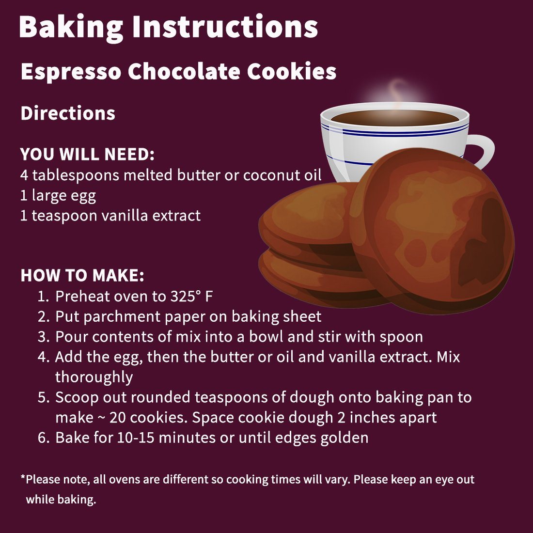 Dry Mixes by ChipMonk Baking