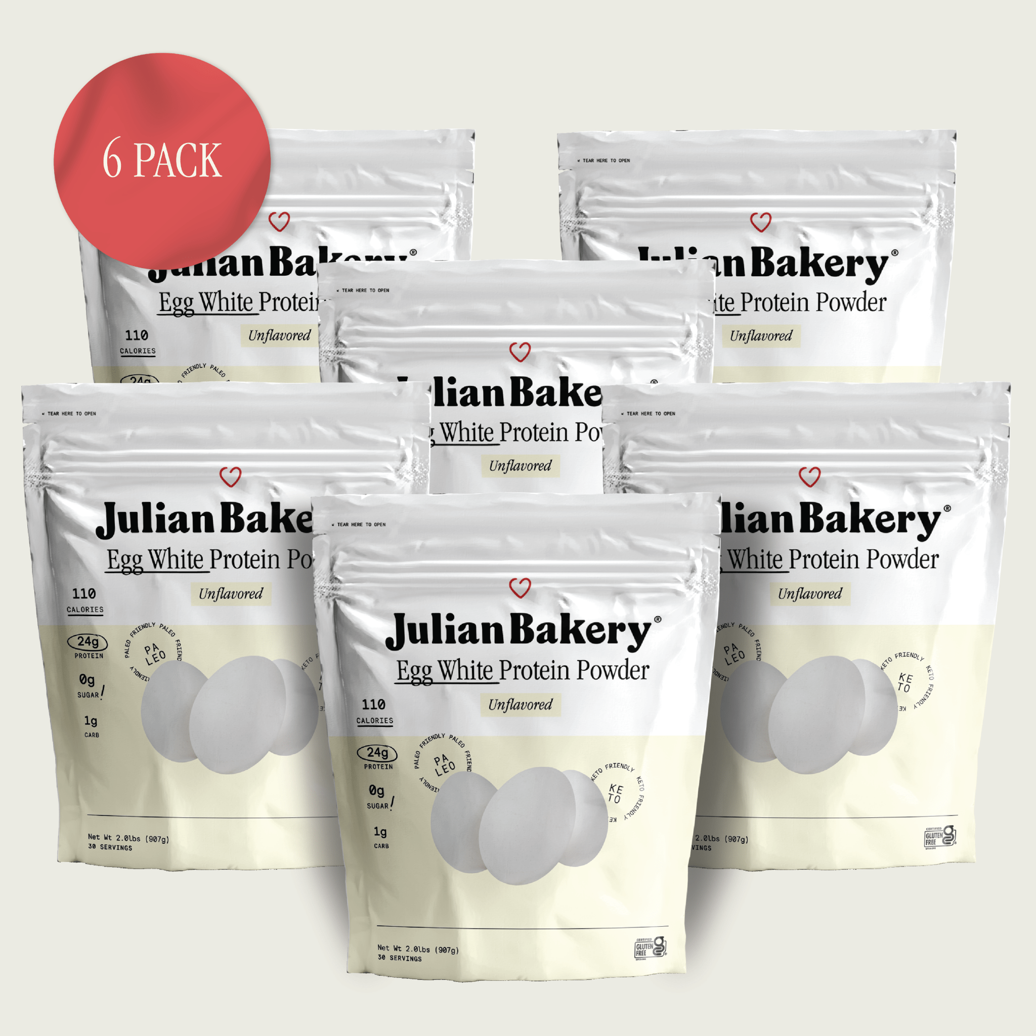 Egg White Protein Powder - Unflavored
