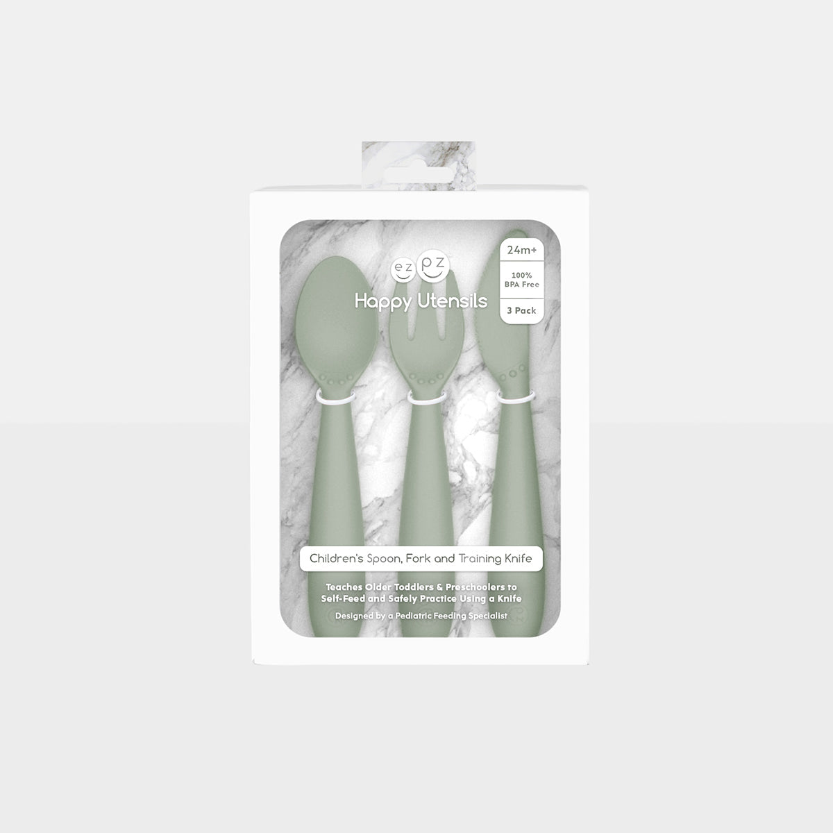 Happy Utensils by ezpz