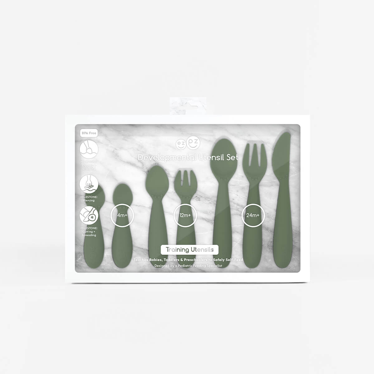 Developmental Utensil Set by ezpz