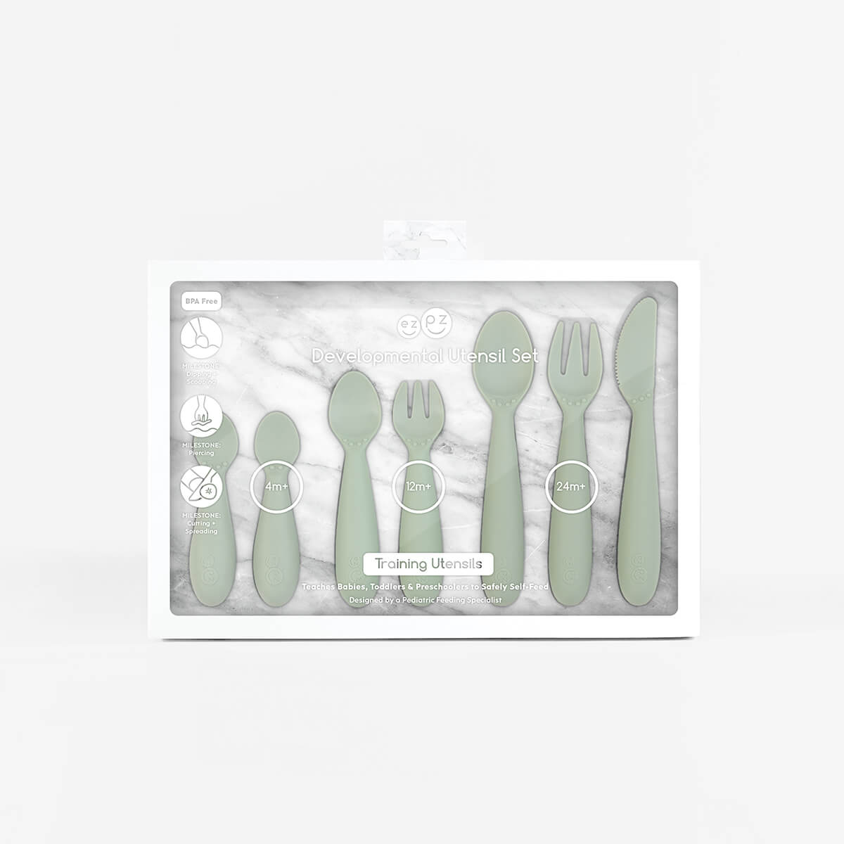Developmental Utensil Set by ezpz