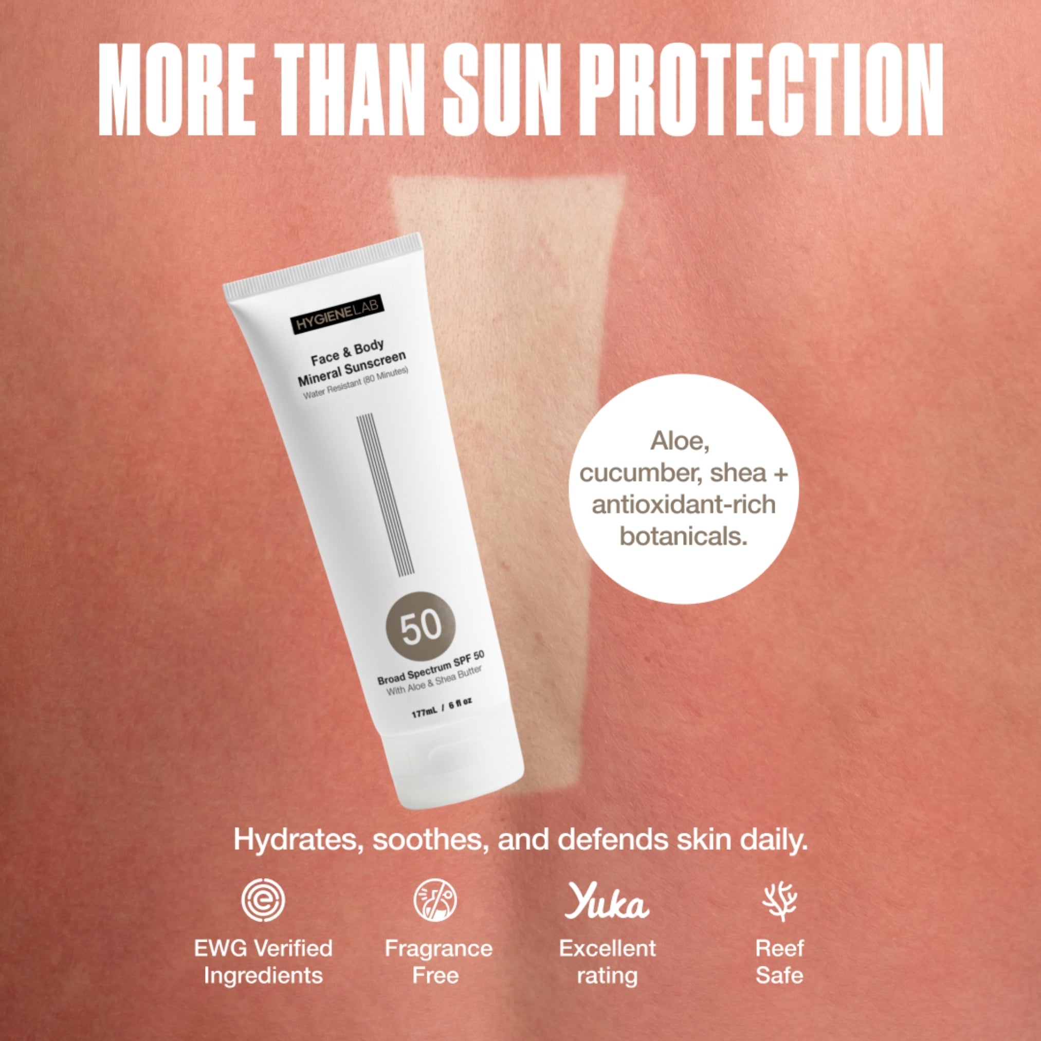 Face and Body Mineral Sunscreen