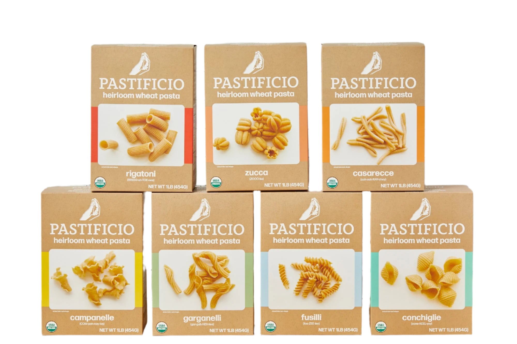 Pastificio Boulder Six Box Sampler (Good Food Award Winners) - 6 boxes x 16oz case by Farm2Me