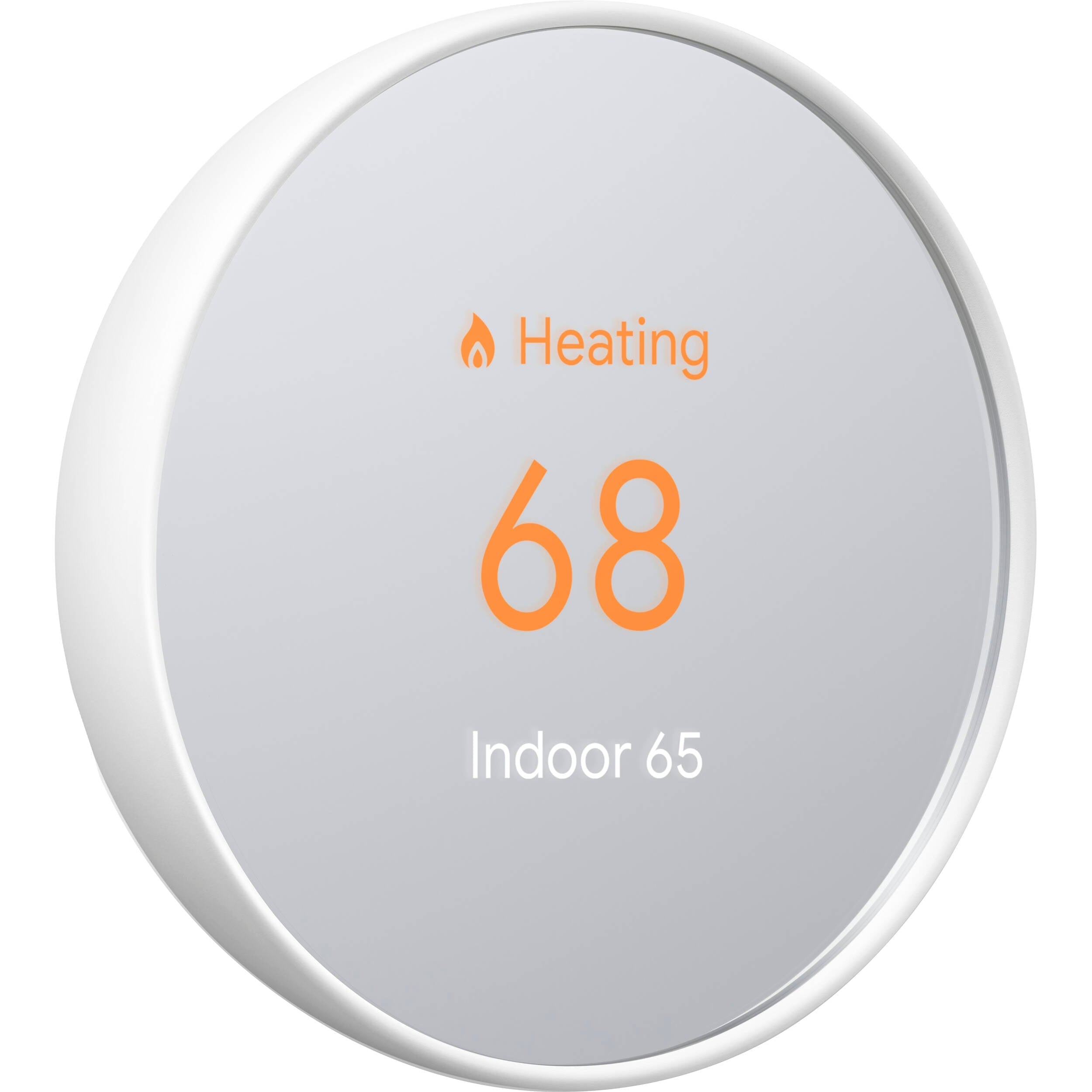 GA01334-US Nest Thermostat (Snow) by Google