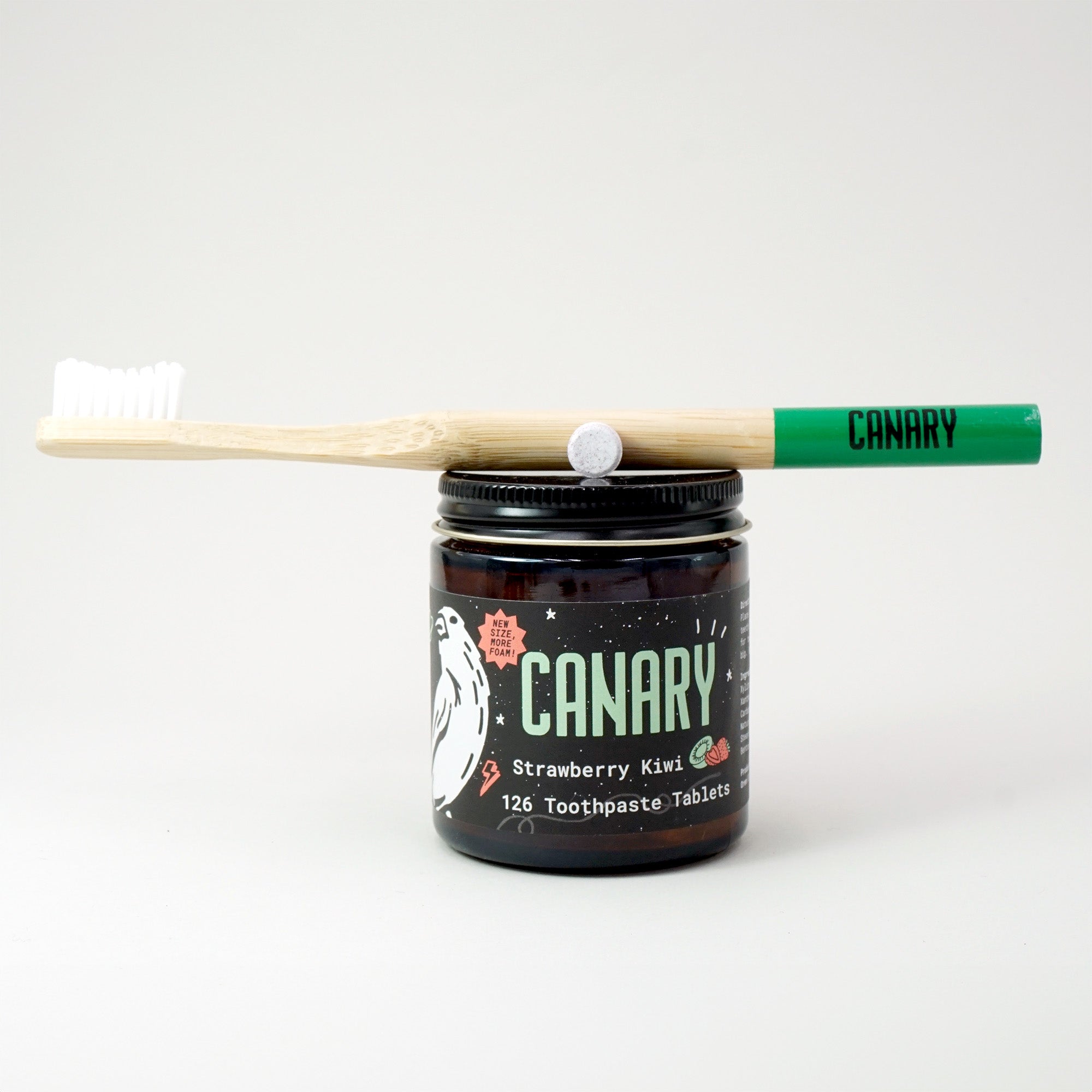 Strawberry + Kiwi Toothpaste Tablets by Canary