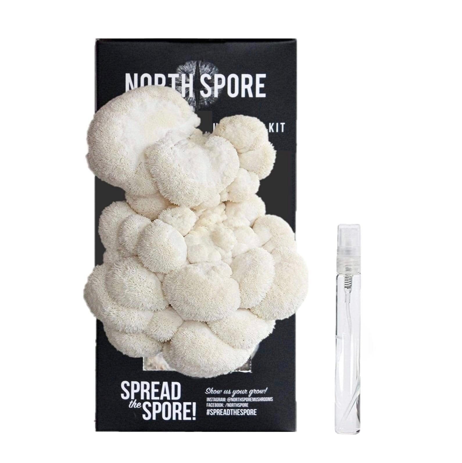 North Spore Organic Lion's Mane ‘Spray & Grow’ Mushroom Growing Kit by Farm2Me