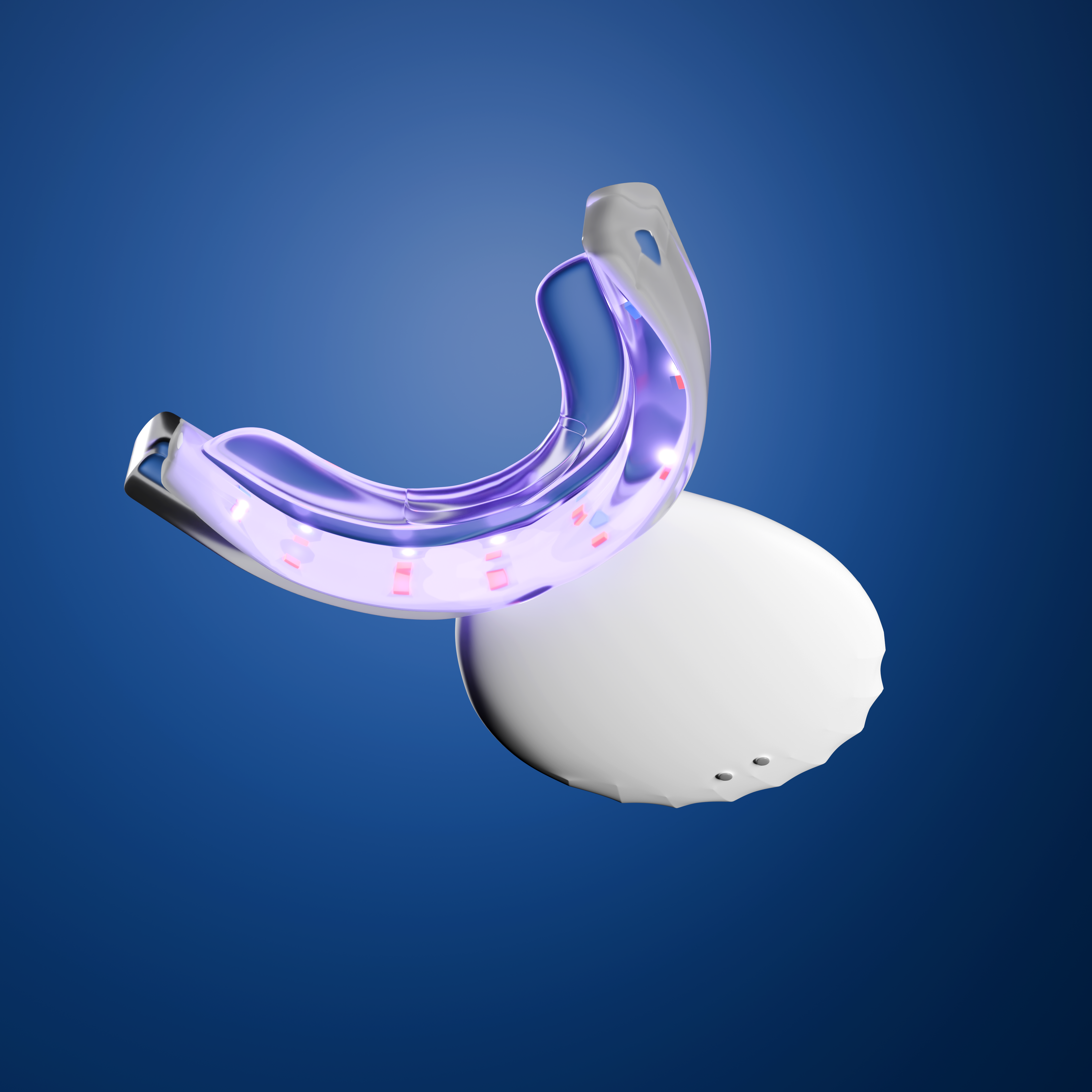 Guardian+ Oral Device with Patent-Pending Blue & Red/NIR Light for Teeth Whitening & Oral Health