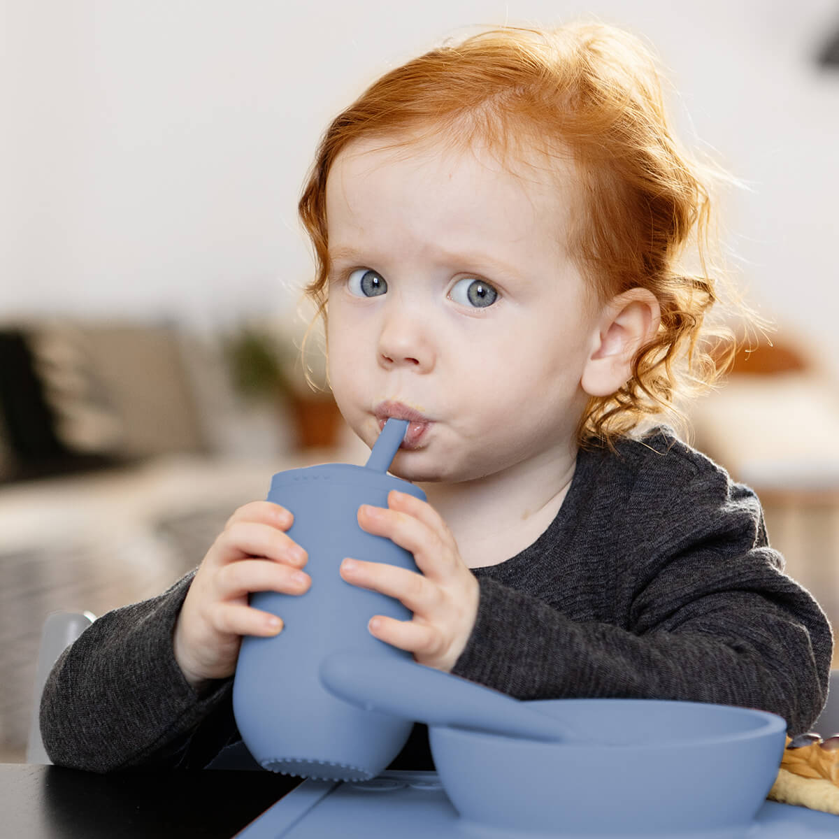 Happy Cup + Straw System by ezpz