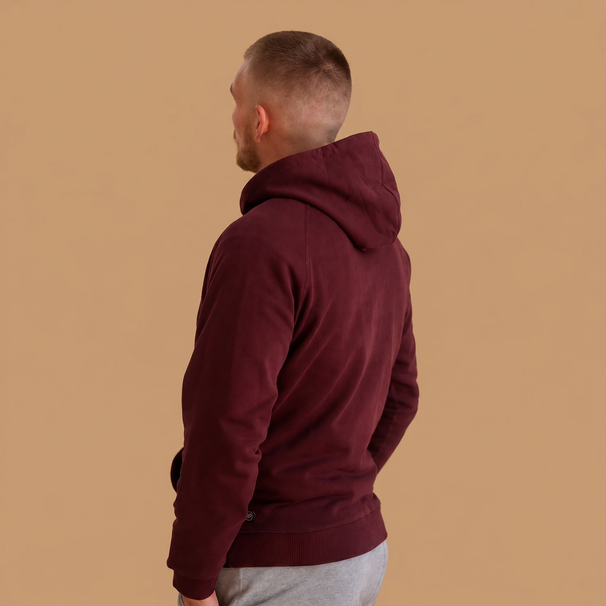 Men's Organic Cotton Midweight Raglan Hoodie
