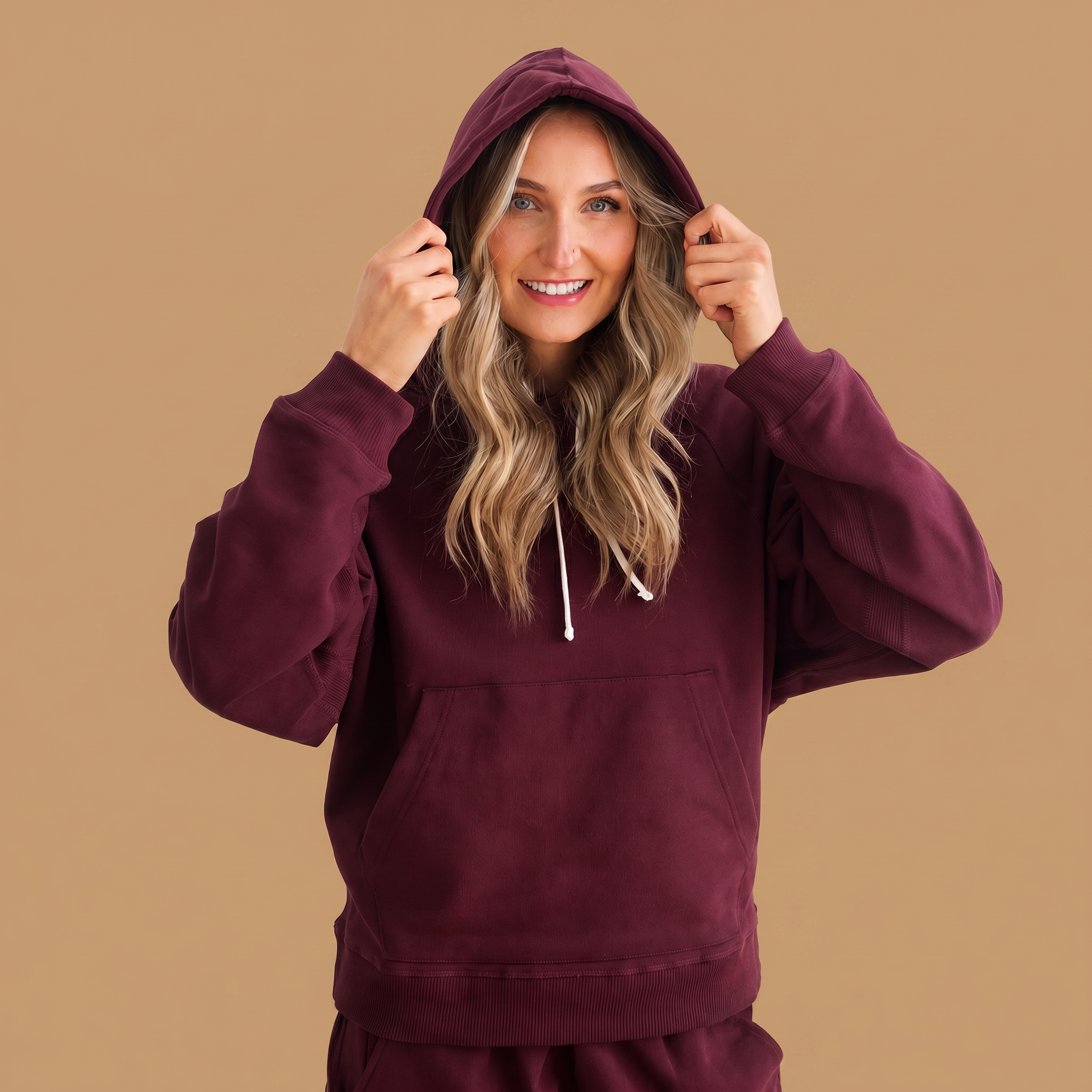 Women's Organic Cotton Midweight Raglan Hoodie