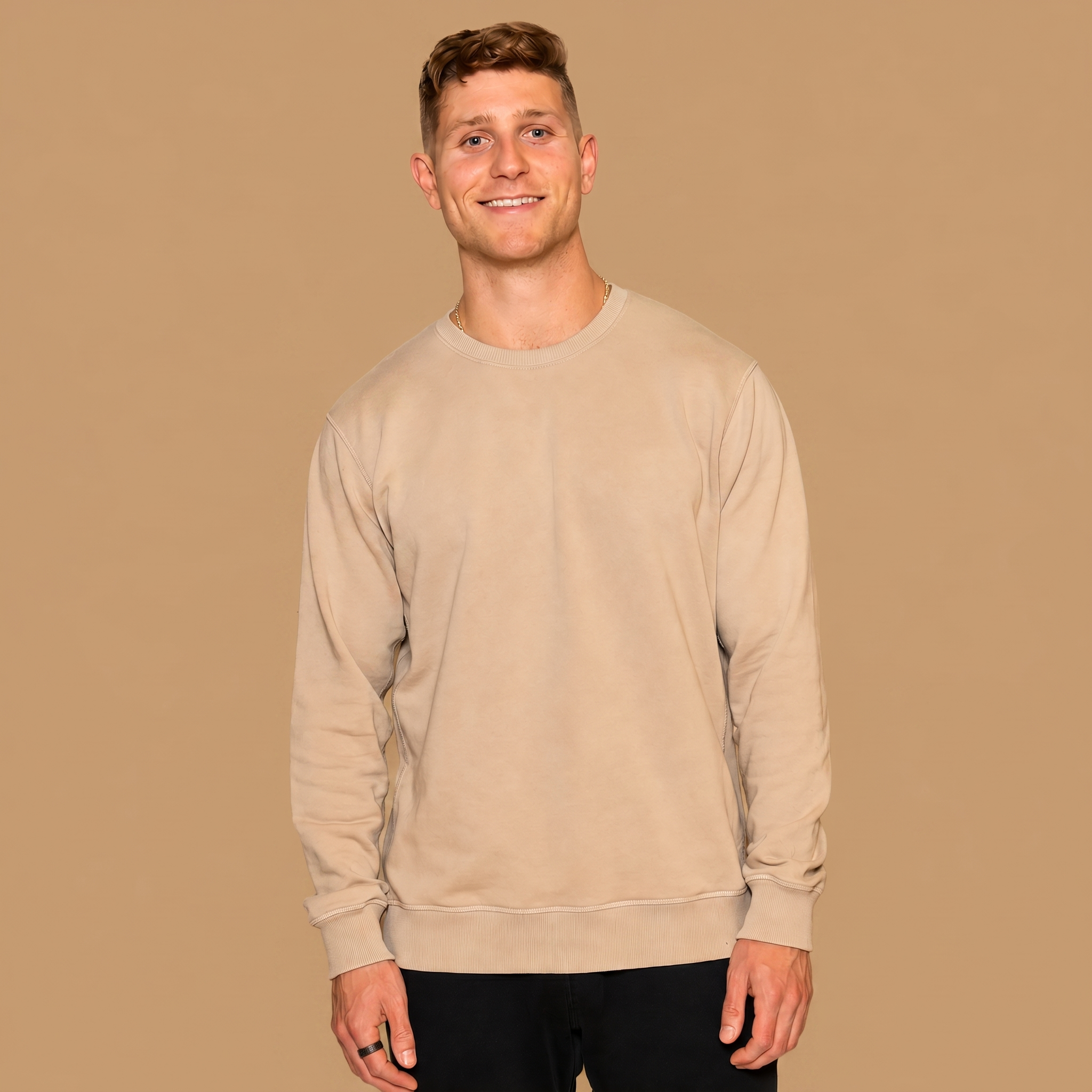 Organic Cotton Midweight Crewneck
