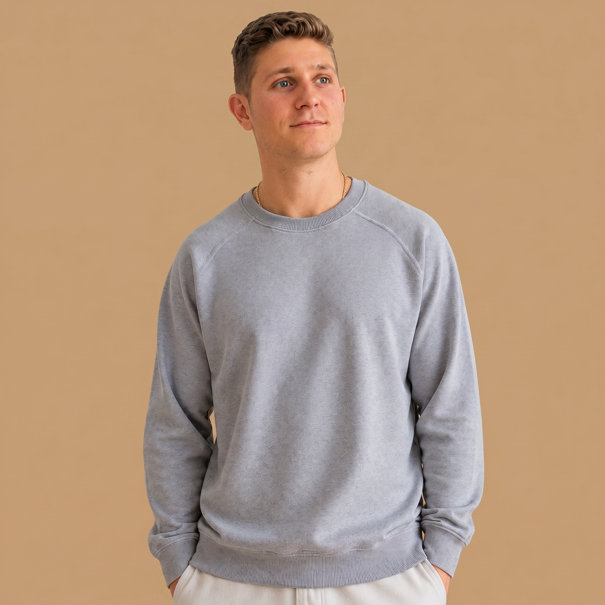 Organic Cotton Midweight Raglan Crewneck