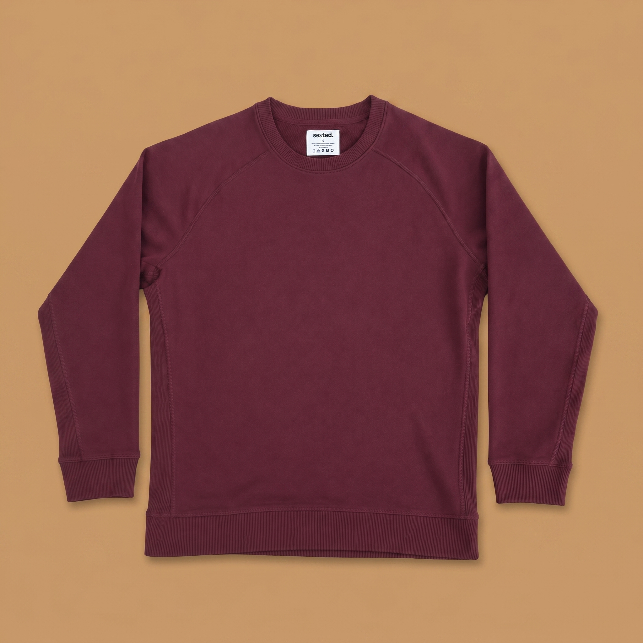 Organic Cotton Midweight Raglan Crewneck