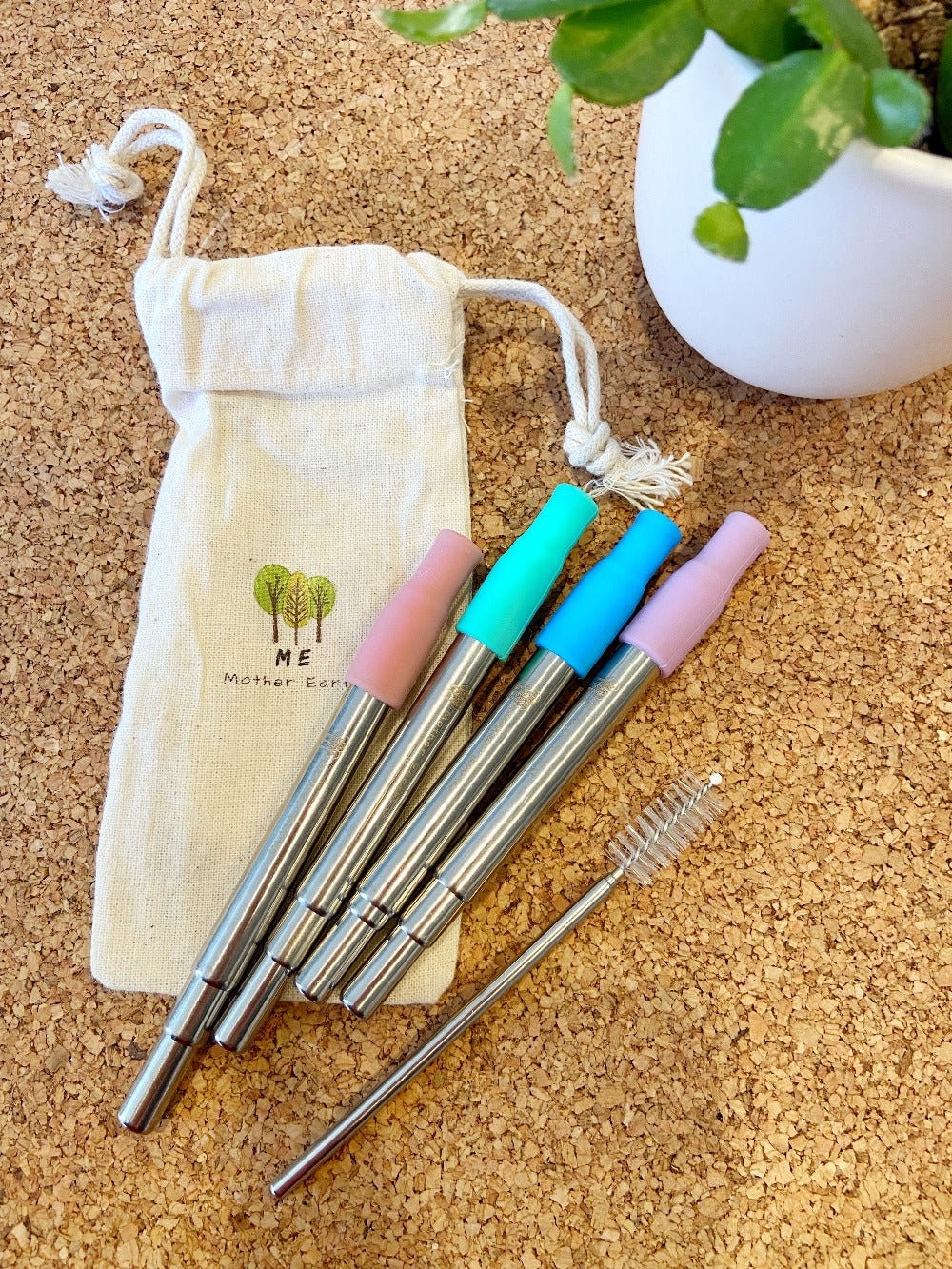 Collapsible Straw 4-Pack