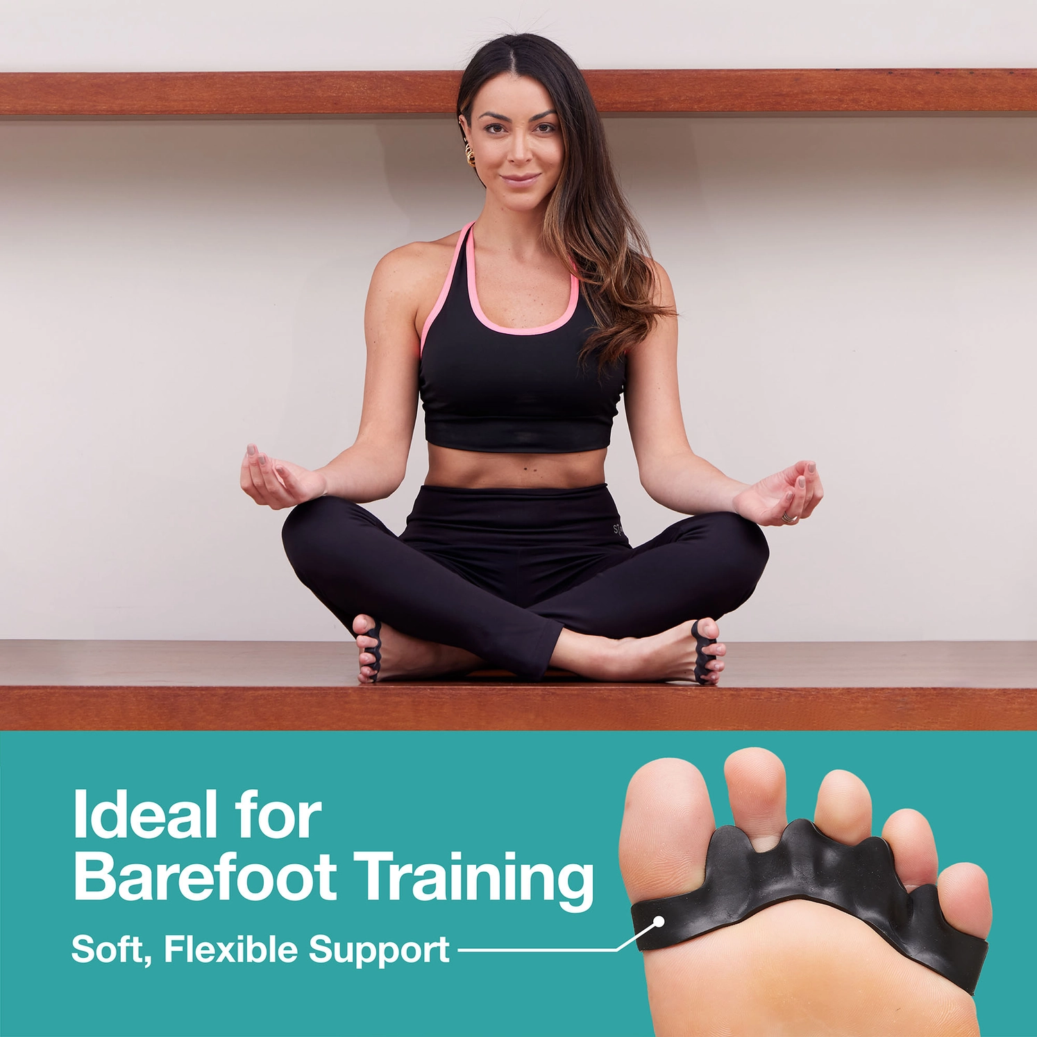 Silicone Toe Spacers for Correct Toe Alignment - 1 Pair by ZenToes