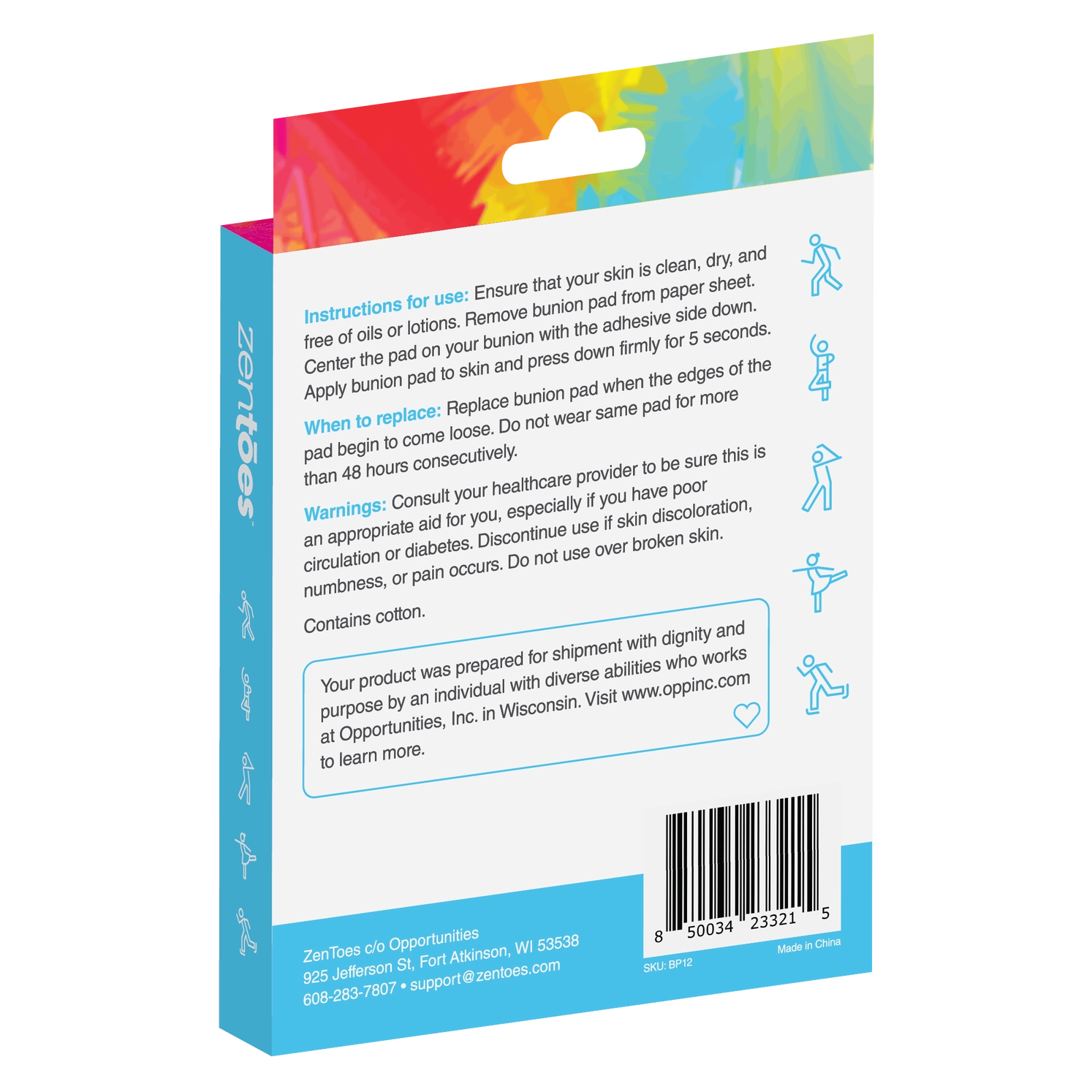 Bunion Protector Cushions - 12 Pack by ZenToes